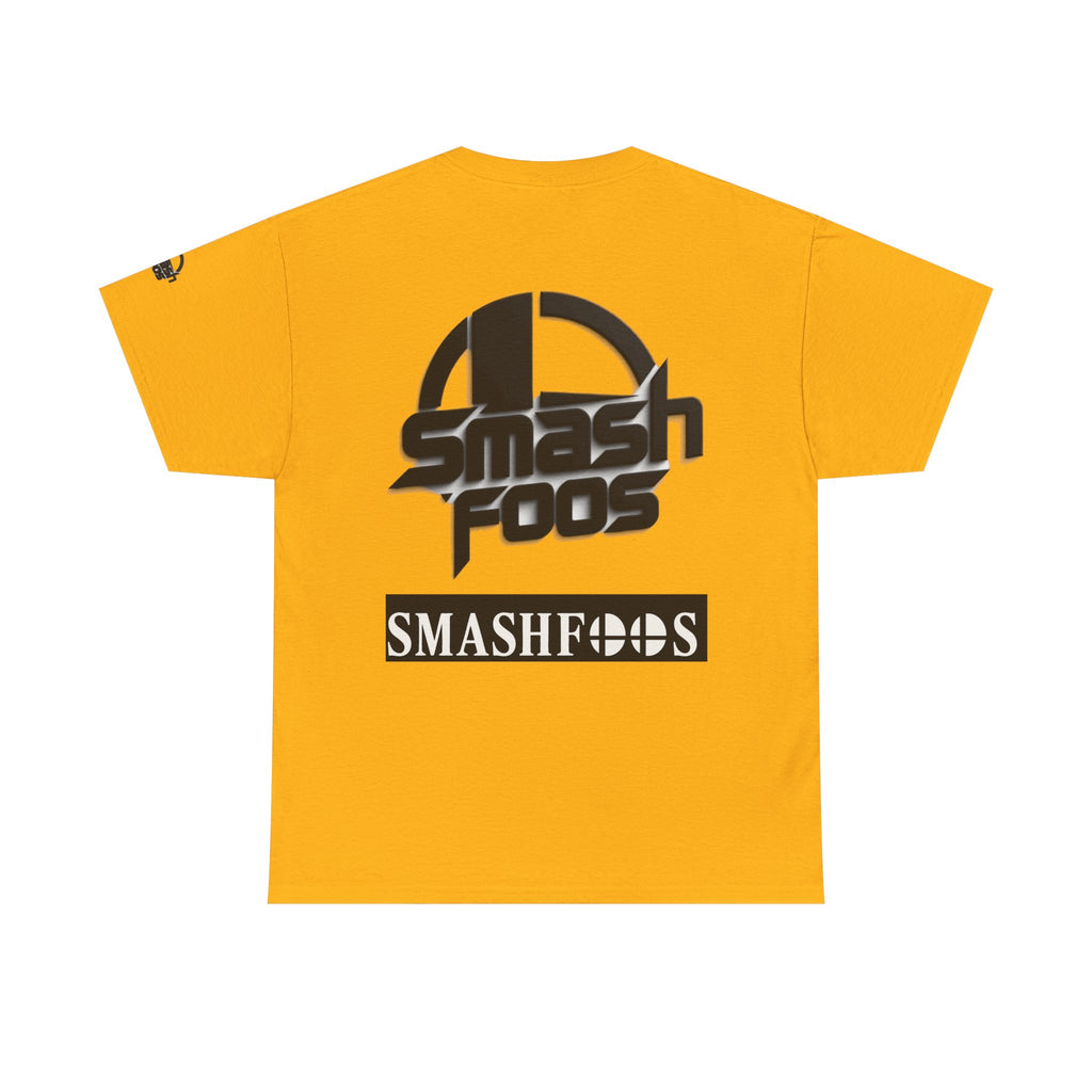 SmashFoos Logo T‑Shirt — Retro Gaming Smash Emblem Tee