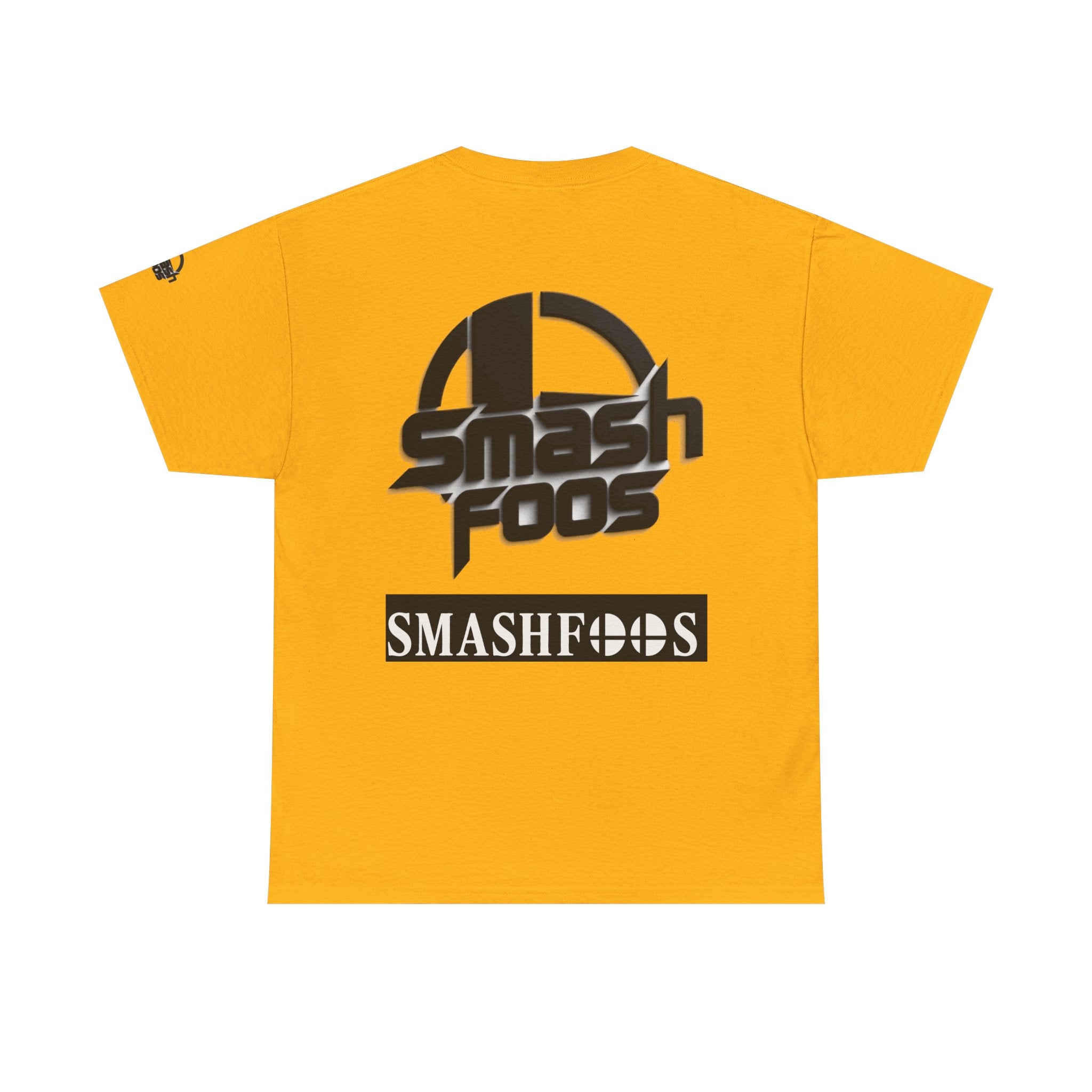 SmashFoos Logo T‑Shirt — Retro Gaming Smash Emblem Tee