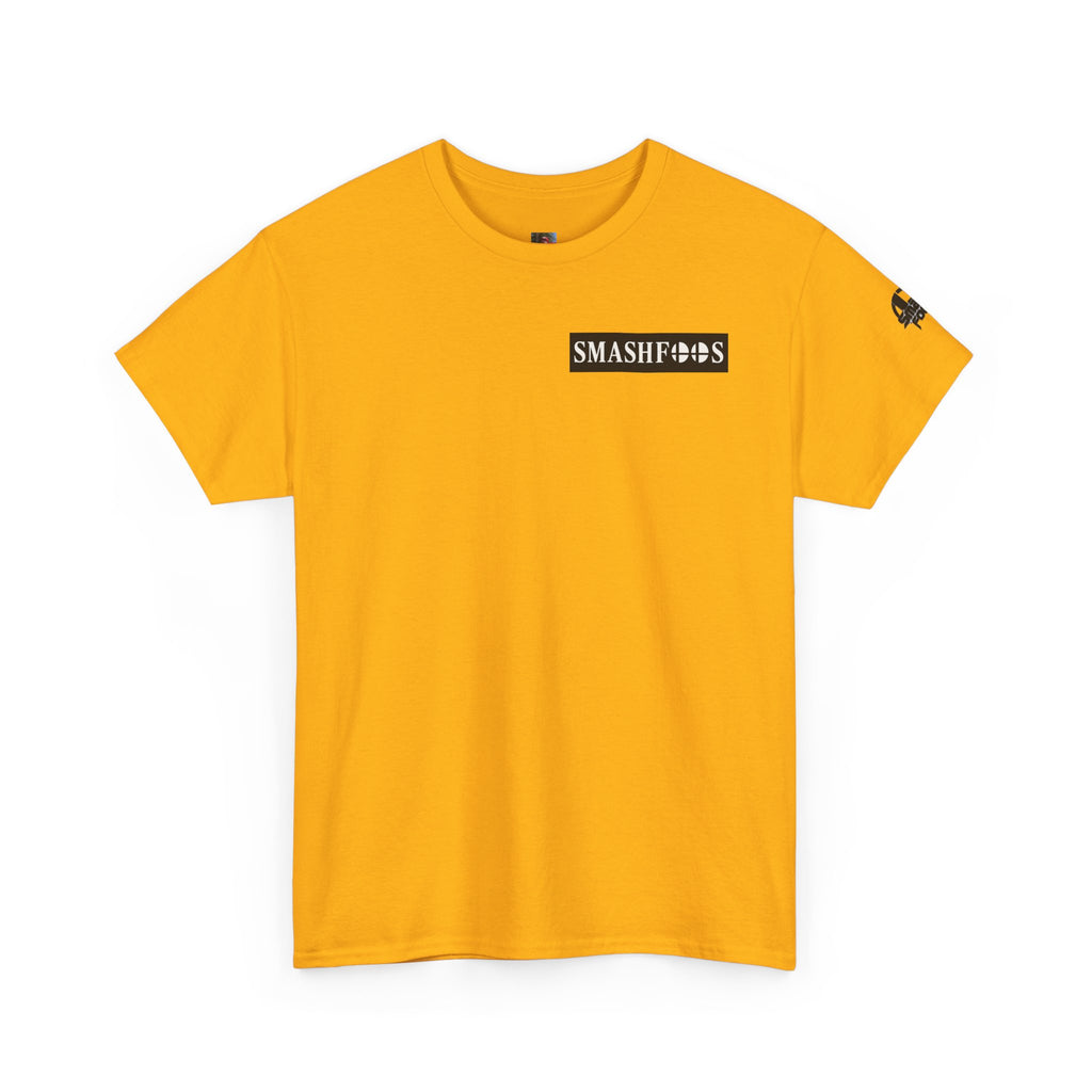 SmashFoos Logo T‑Shirt — Retro Gaming Smash Emblem Tee