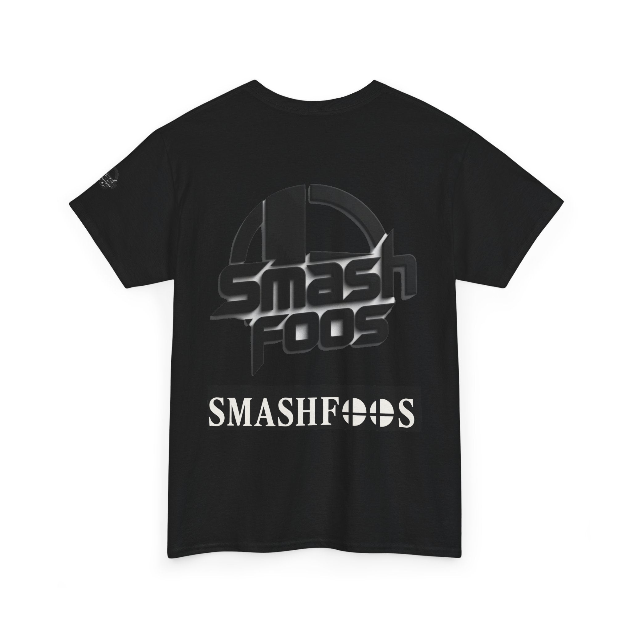 SmashFoos Logo T‑Shirt — Retro Gaming Smash Emblem Tee