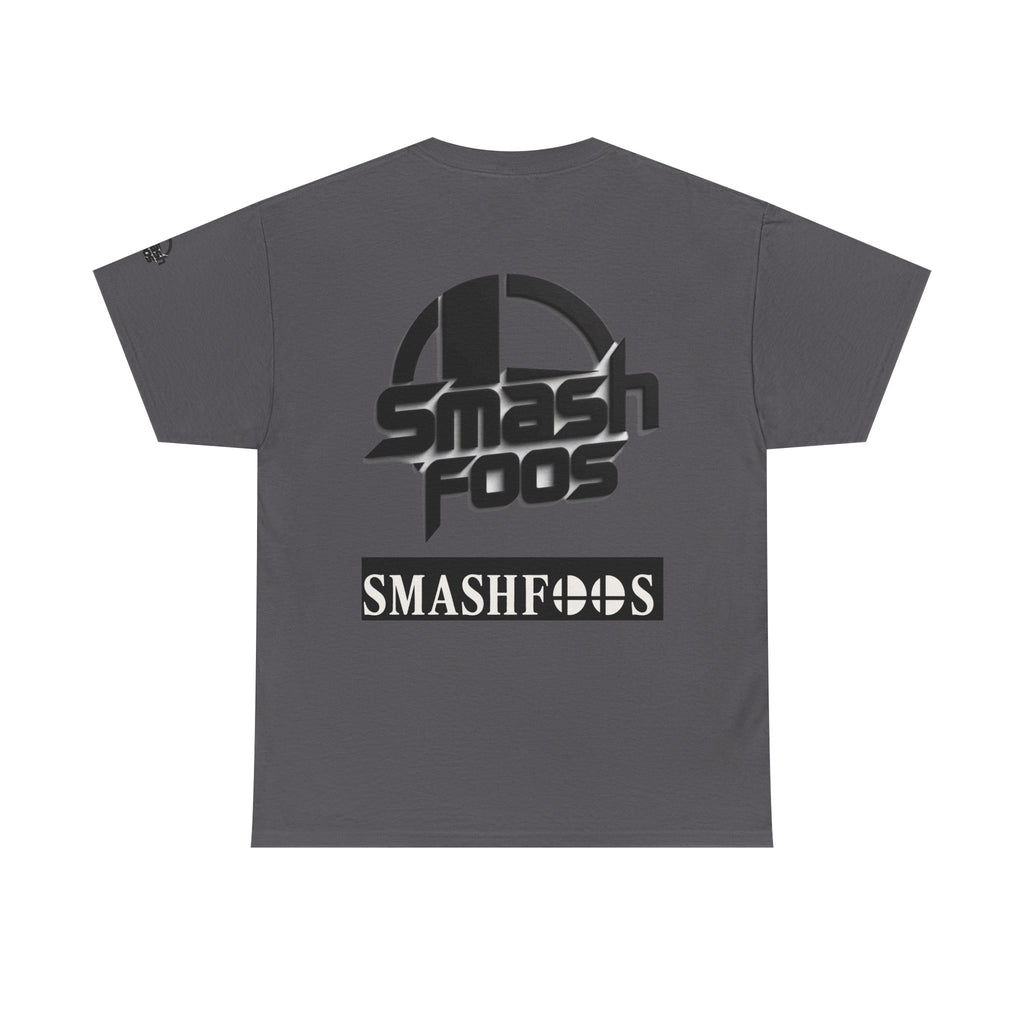 SmashFoos Logo T‑Shirt — Retro Gaming Smash Emblem Tee