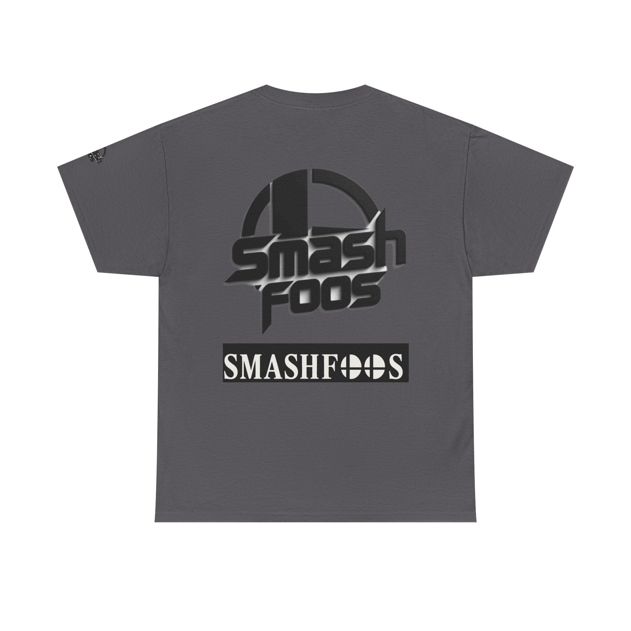 SmashFoos Logo T‑Shirt — Retro Gaming Smash Emblem Tee