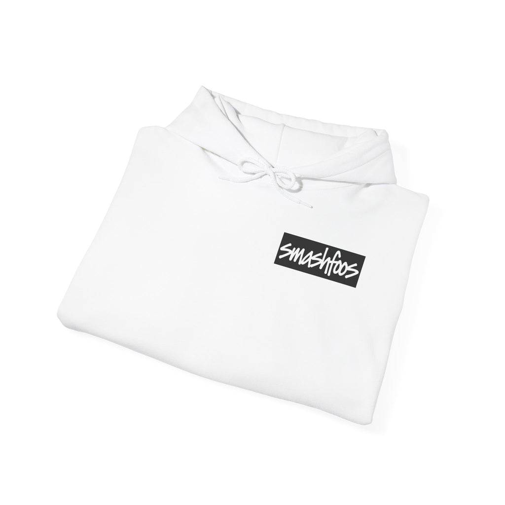 Smashtoos Logo Hoodie — Streetwear Graphic Pullover with Sleeve and Back Print