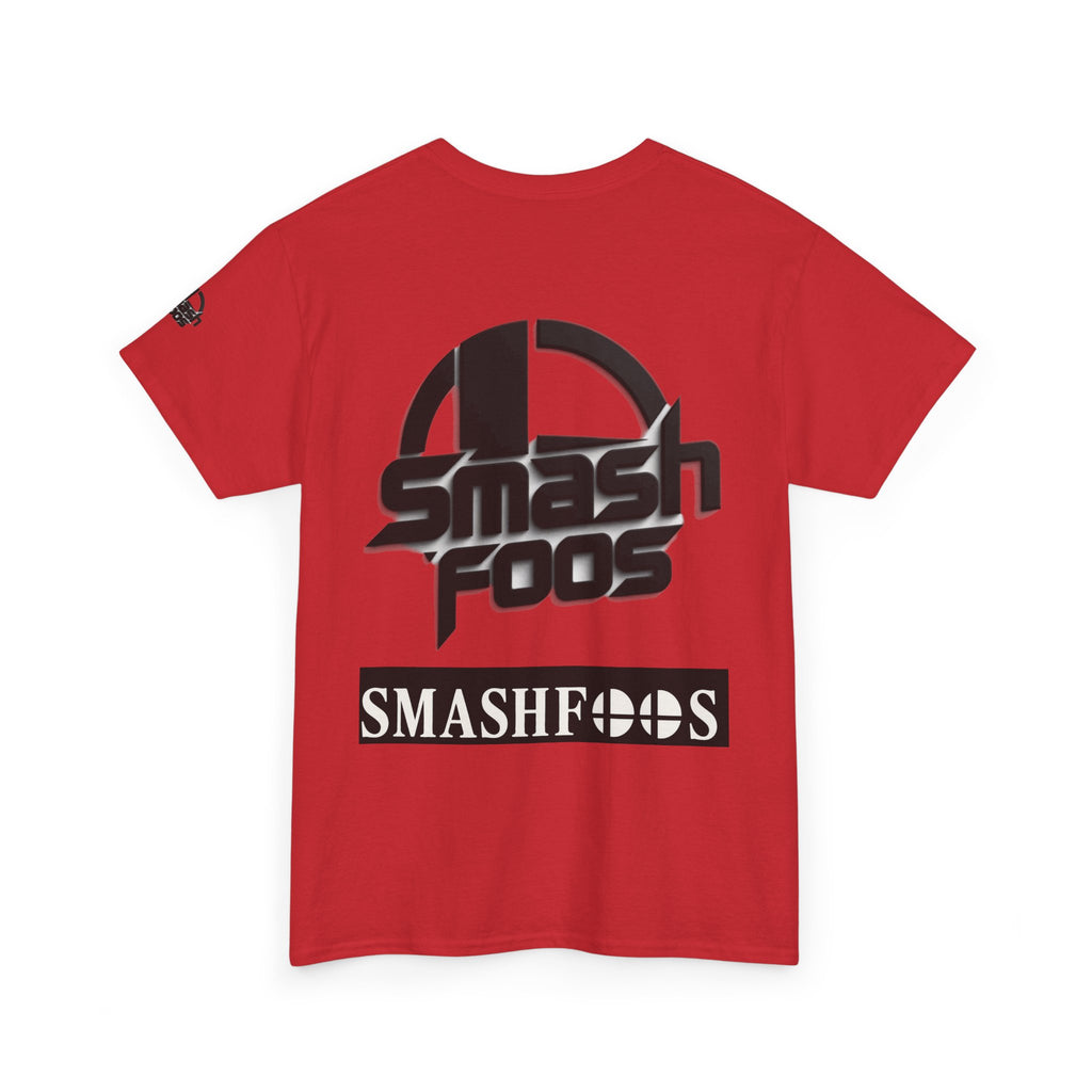 SmashFoos Logo T‑Shirt — Retro Gaming Smash Emblem Tee