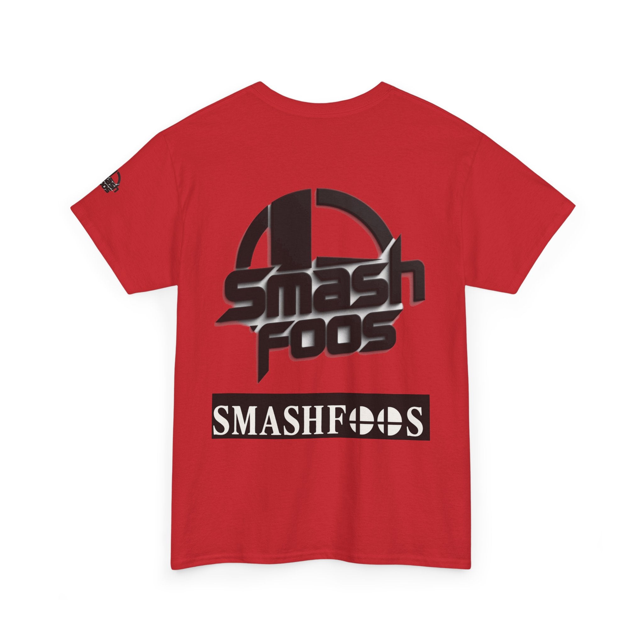 SmashFoos Logo T‑Shirt — Retro Gaming Smash Emblem Tee