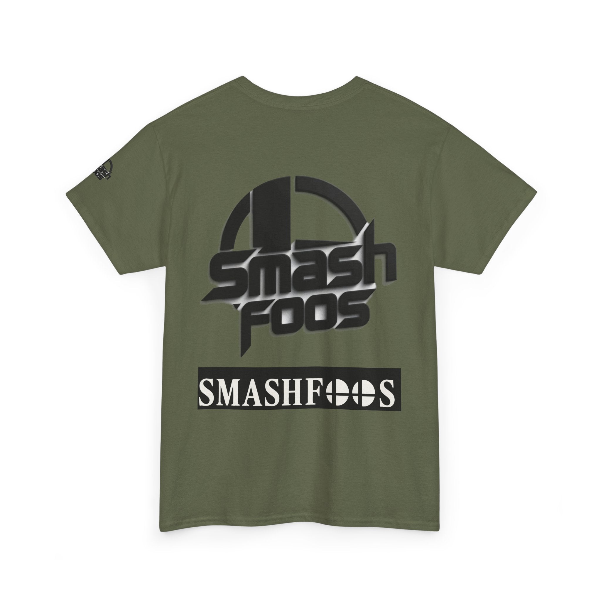 SmashFoos Logo T‑Shirt — Retro Gaming Smash Emblem Tee