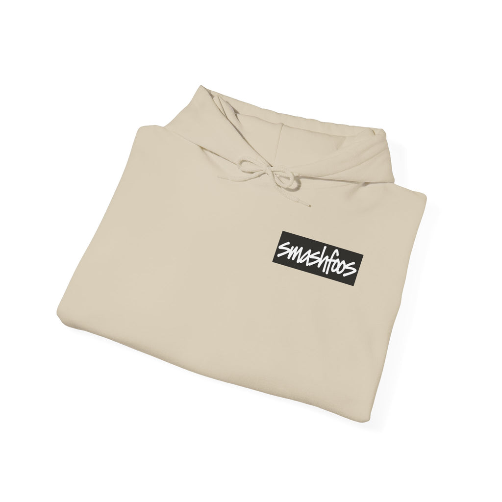 Smashtoos Logo Hoodie — Streetwear Graphic Pullover with Sleeve and Back Print