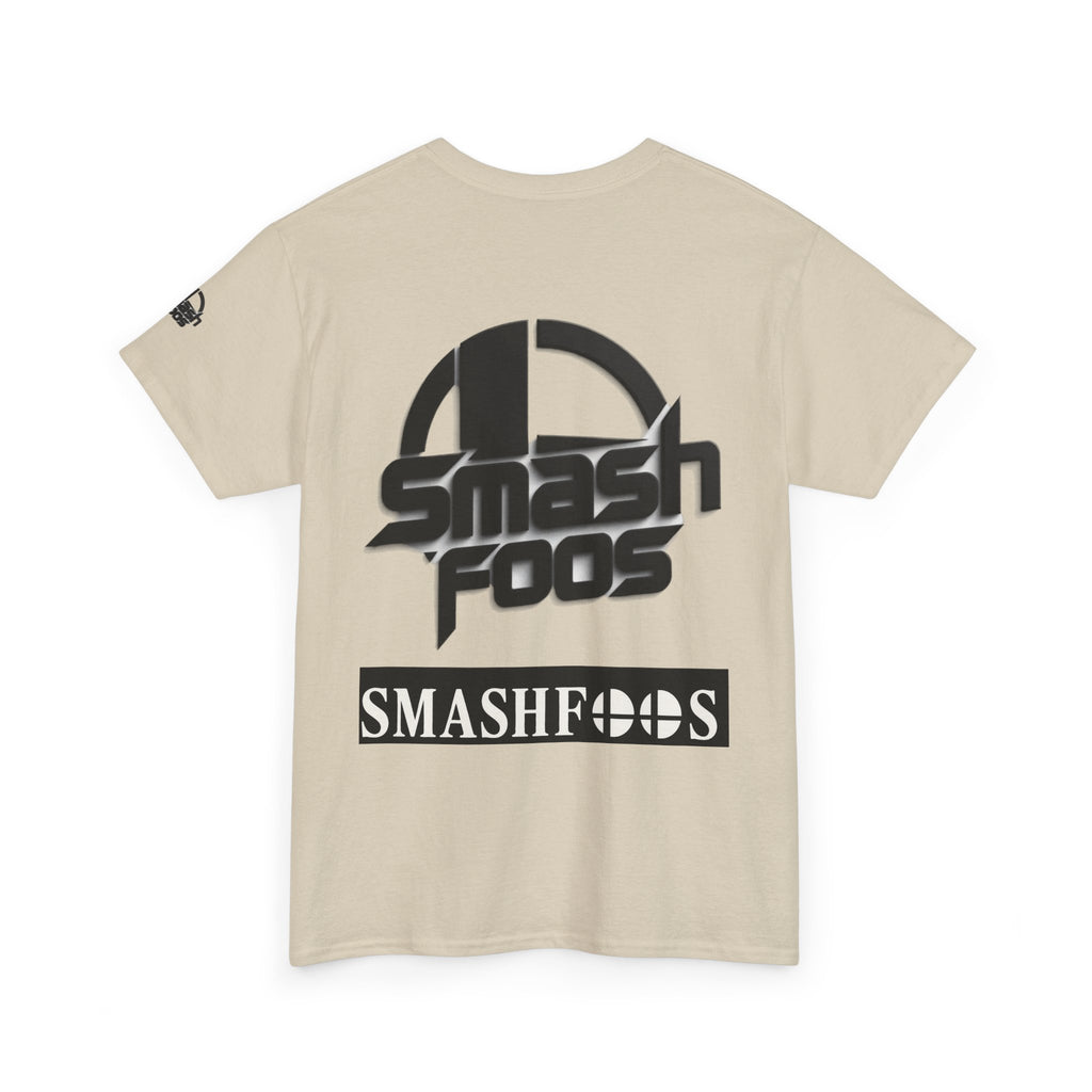 SmashFoos Logo T‑Shirt — Retro Gaming Smash Emblem Tee