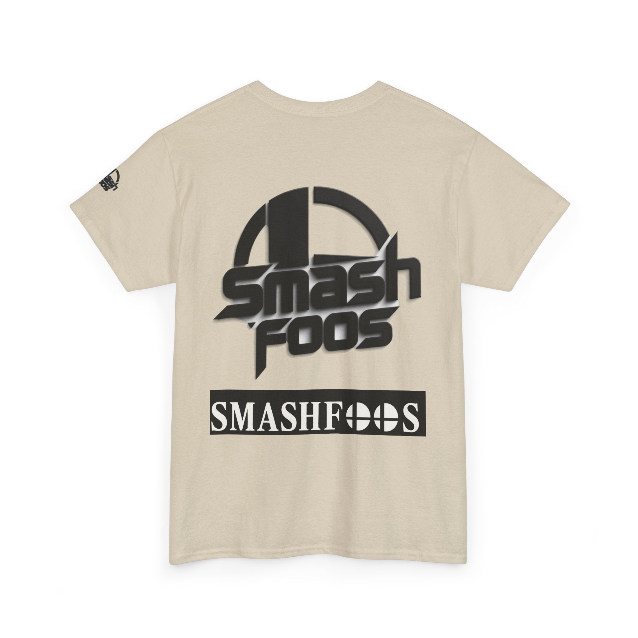 SmashFoos Logo T‑Shirt — Retro Gaming Smash Emblem Tee