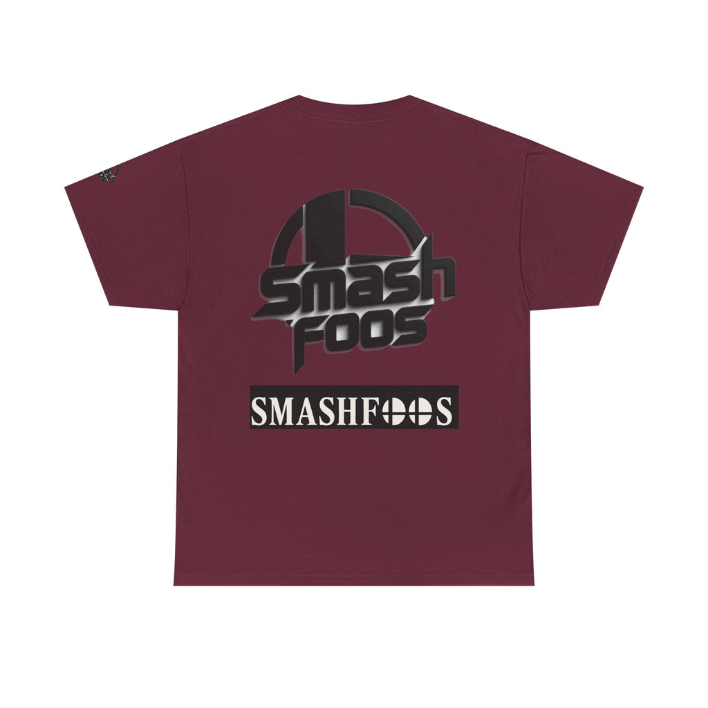SmashFoos Logo T‑Shirt — Retro Gaming Smash Emblem Tee