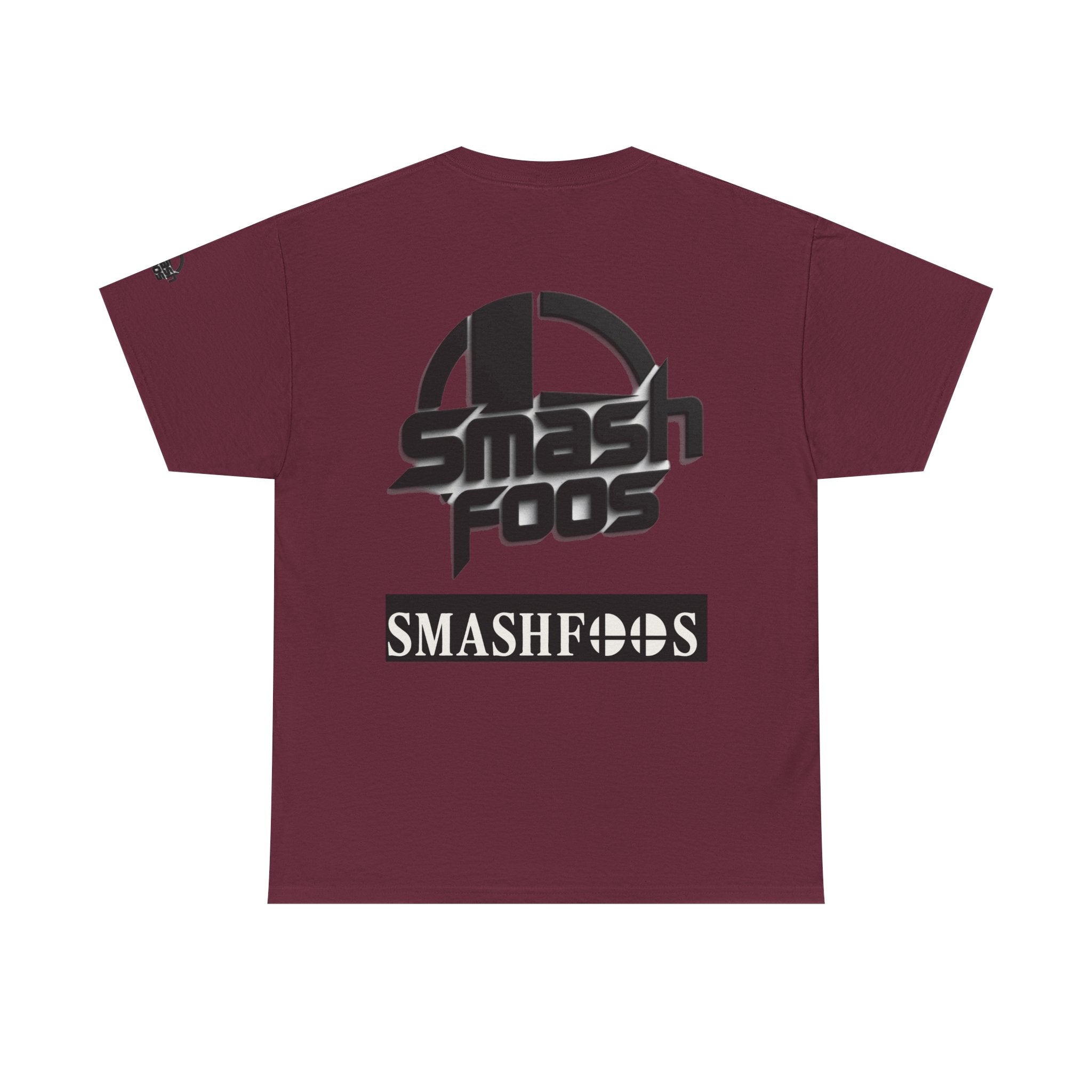 SmashFoos Logo T‑Shirt — Retro Gaming Smash Emblem Tee