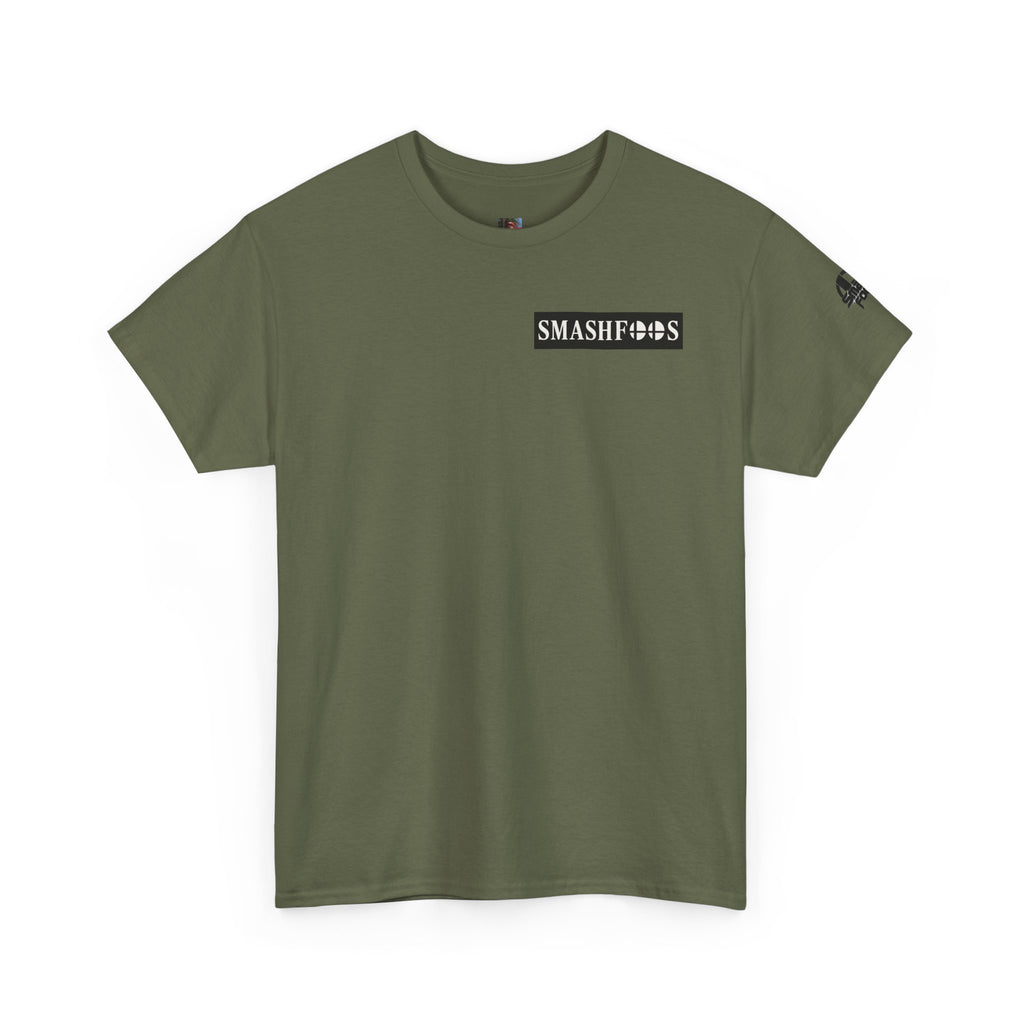 SmashFoos Logo T‑Shirt — Retro Gaming Smash Emblem Tee
