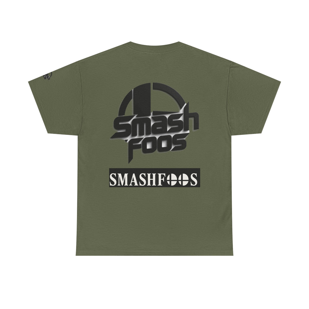 SmashFoos Logo T‑Shirt — Retro Gaming Smash Emblem Tee
