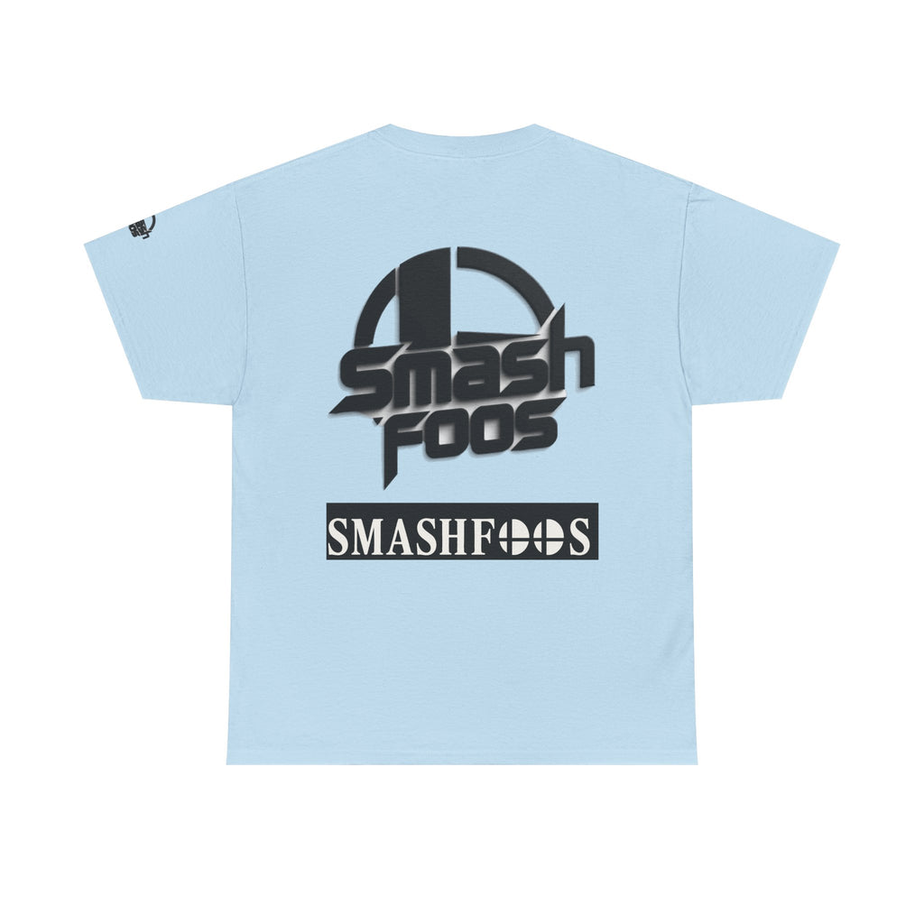 SmashFoos Logo T‑Shirt — Retro Gaming Smash Emblem Tee