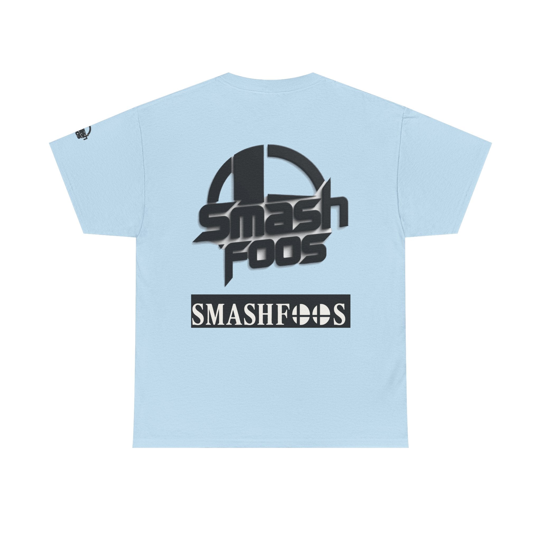 SmashFoos Logo T‑Shirt — Retro Gaming Smash Emblem Tee