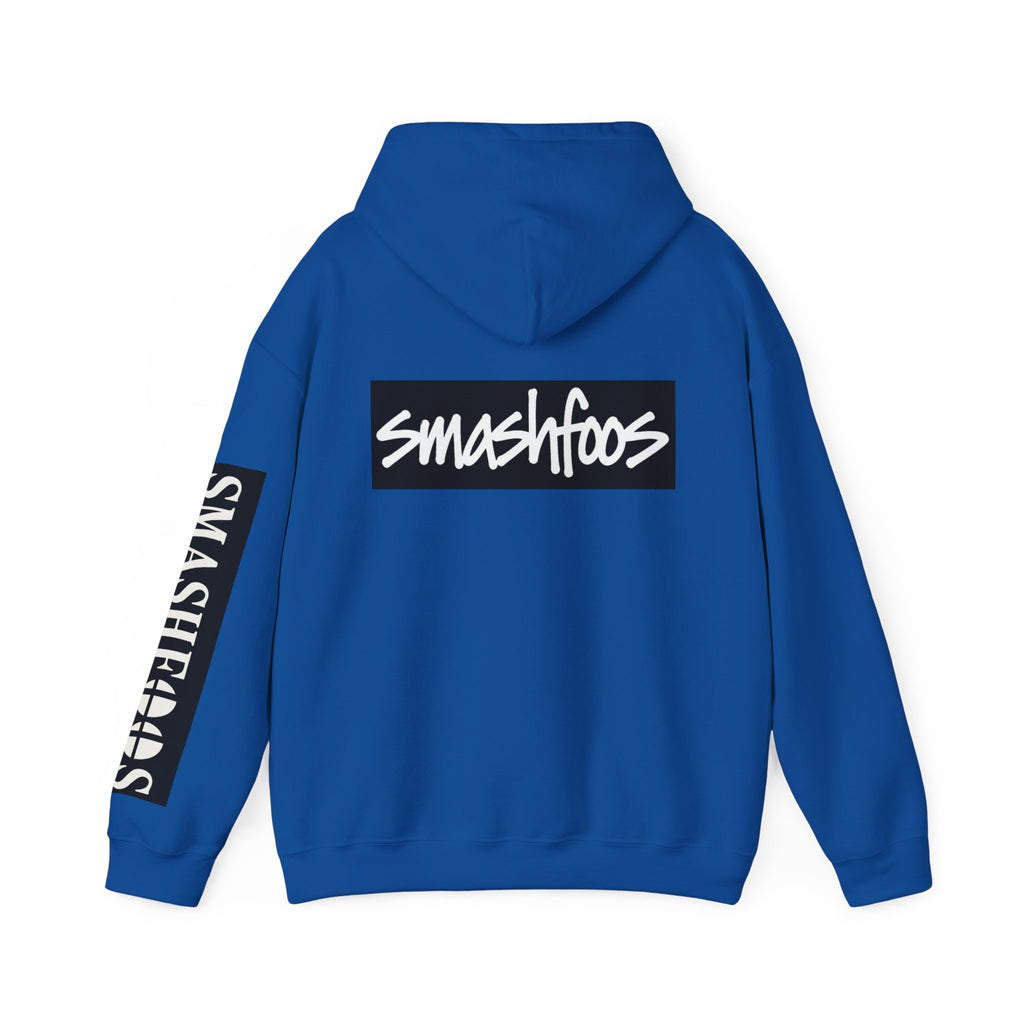 Smashtoos Logo Hoodie — Streetwear Graphic Pullover with Sleeve and Back Print