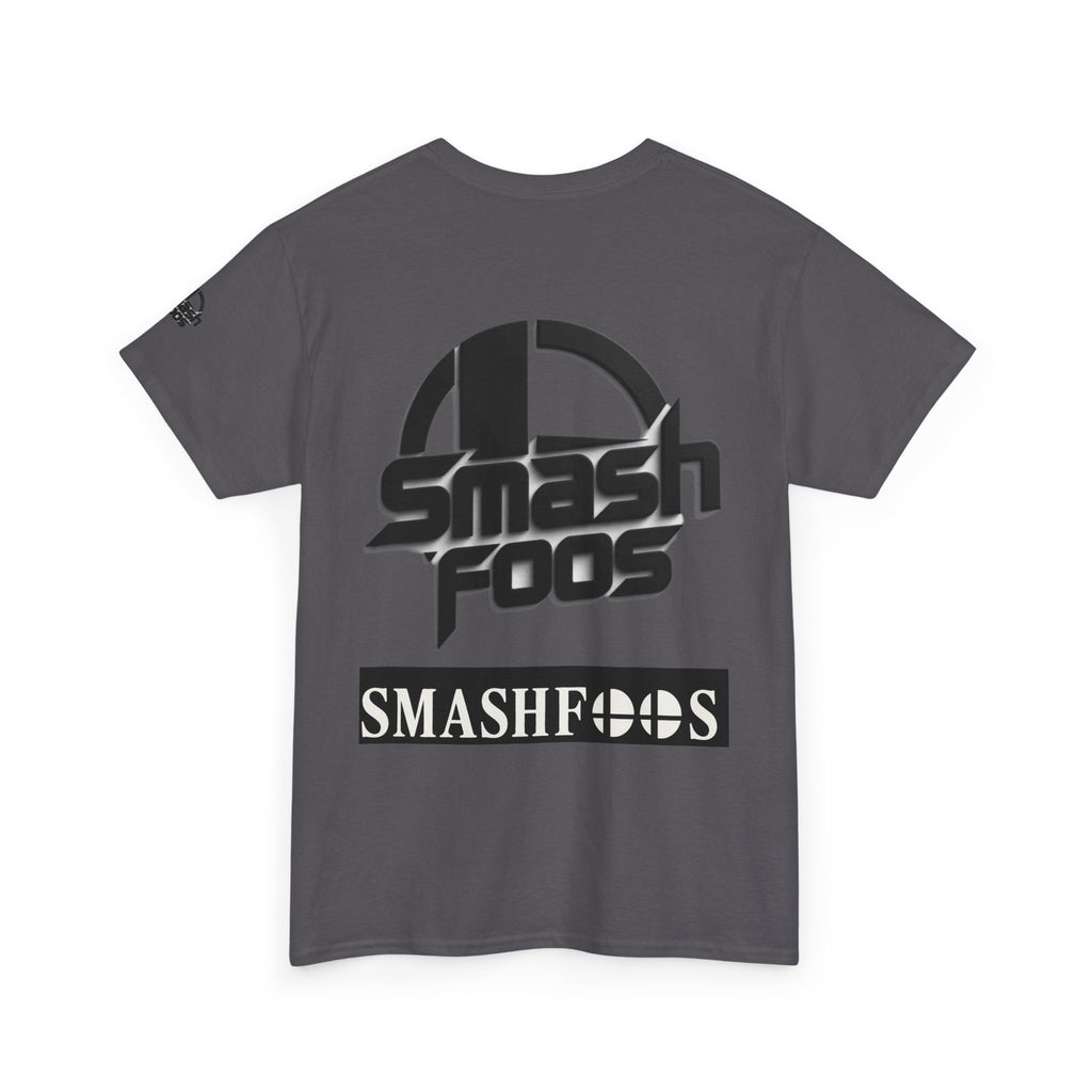 SmashFoos Logo T‑Shirt — Retro Gaming Smash Emblem Tee