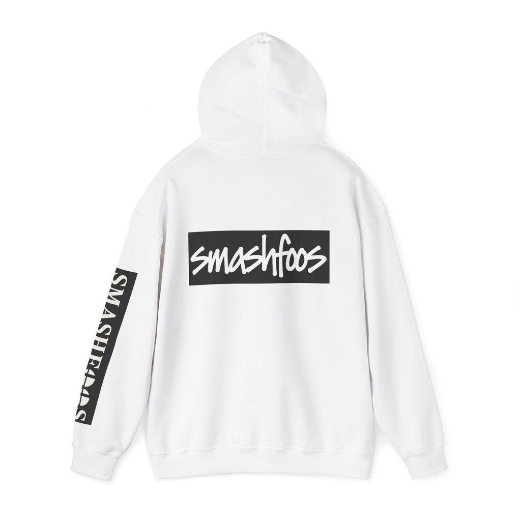 Smashtoos Logo Hoodie — Streetwear Graphic Pullover with Sleeve and Back Print