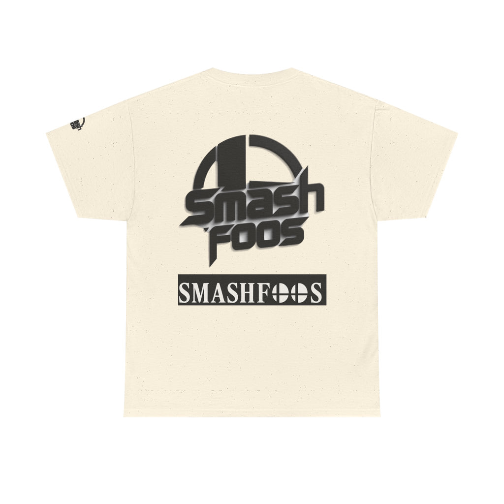 SmashFoos Logo T‑Shirt — Retro Gaming Smash Emblem Tee
