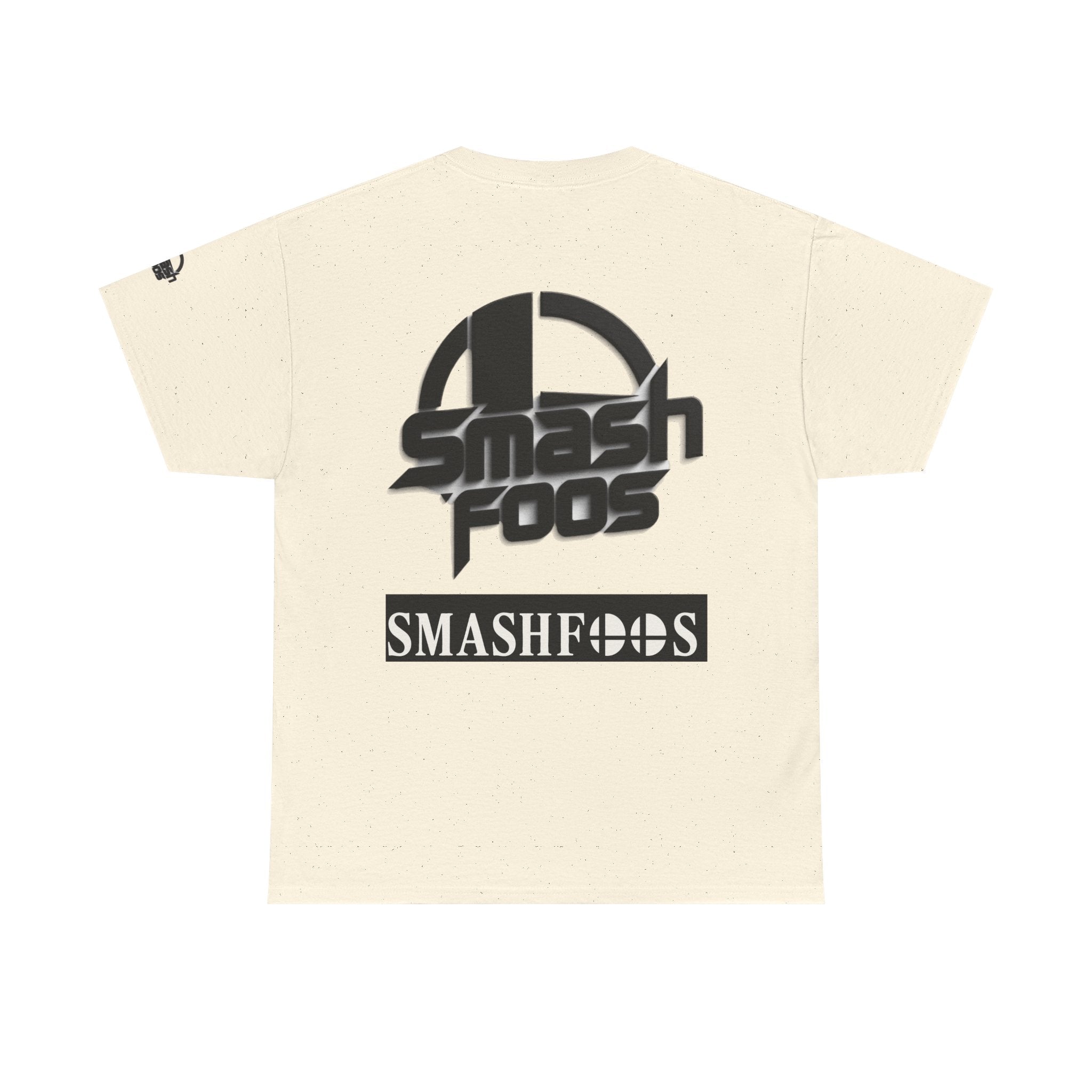 SmashFoos Logo T‑Shirt — Retro Gaming Smash Emblem Tee