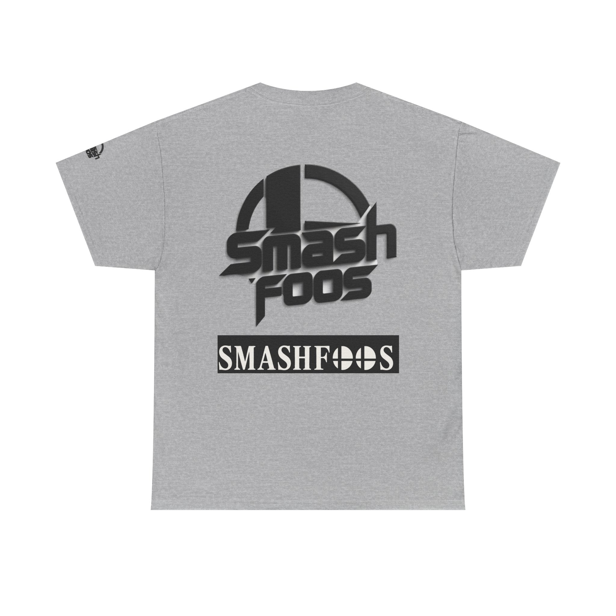 SmashFoos Logo T‑Shirt — Retro Gaming Smash Emblem Tee