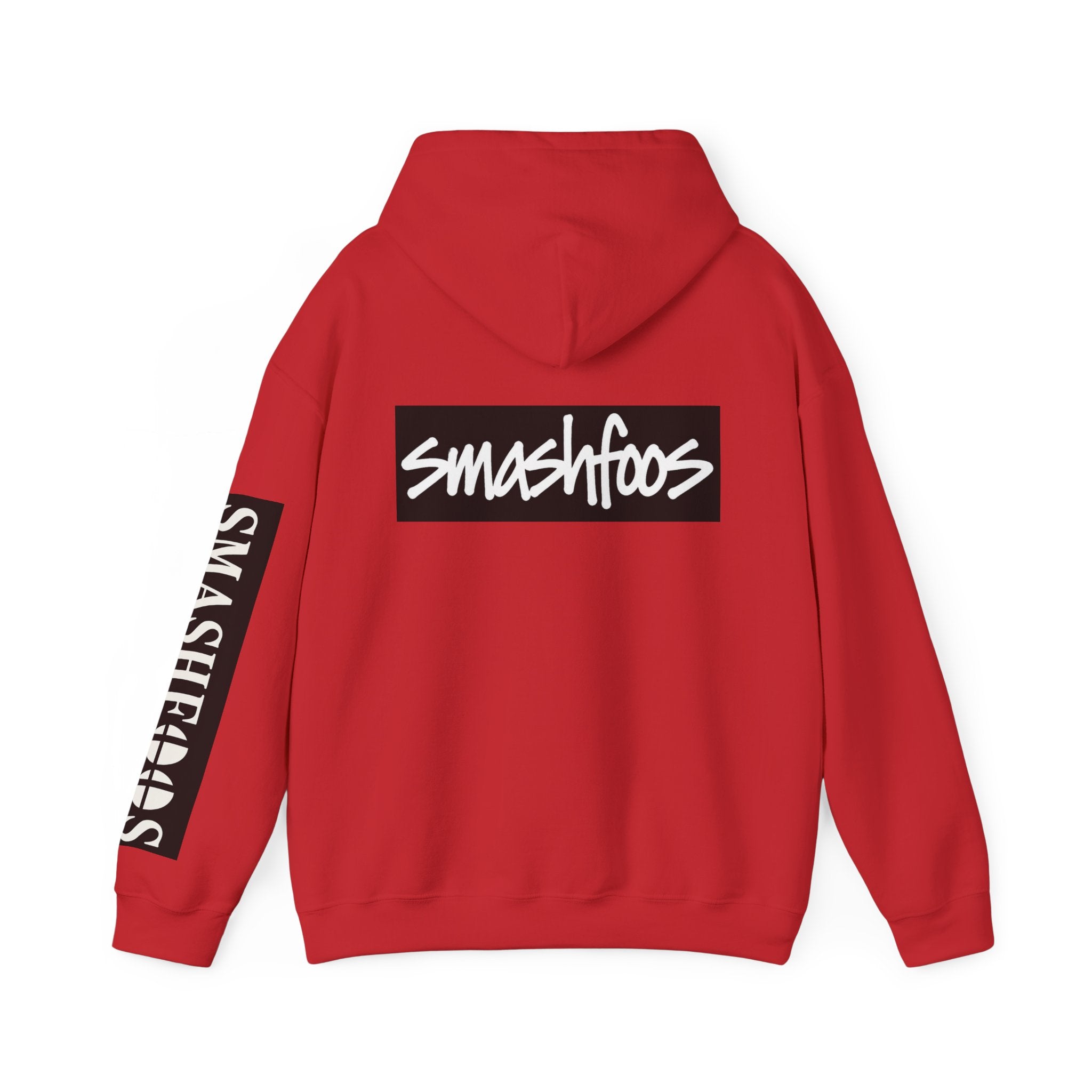 Smashtoos Logo Hoodie — Streetwear Graphic Pullover with Sleeve and Back Print