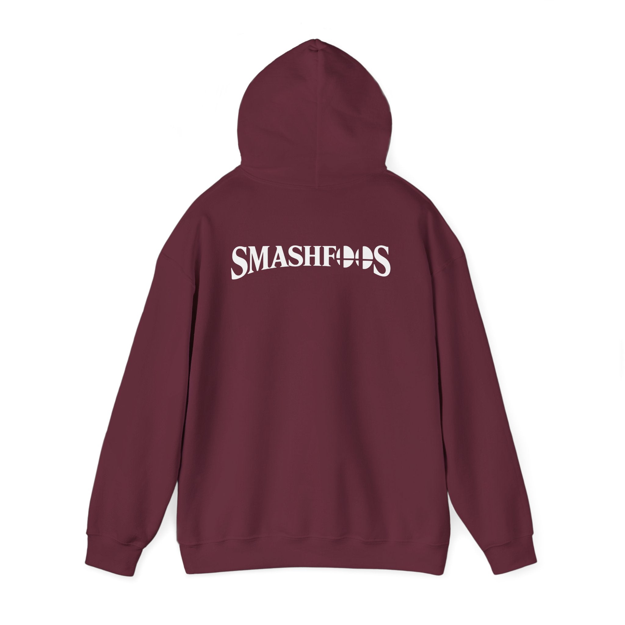 Smashtoos Logo Hoodie — Streetwear Graphic Pullover with Sleeve and Back Print