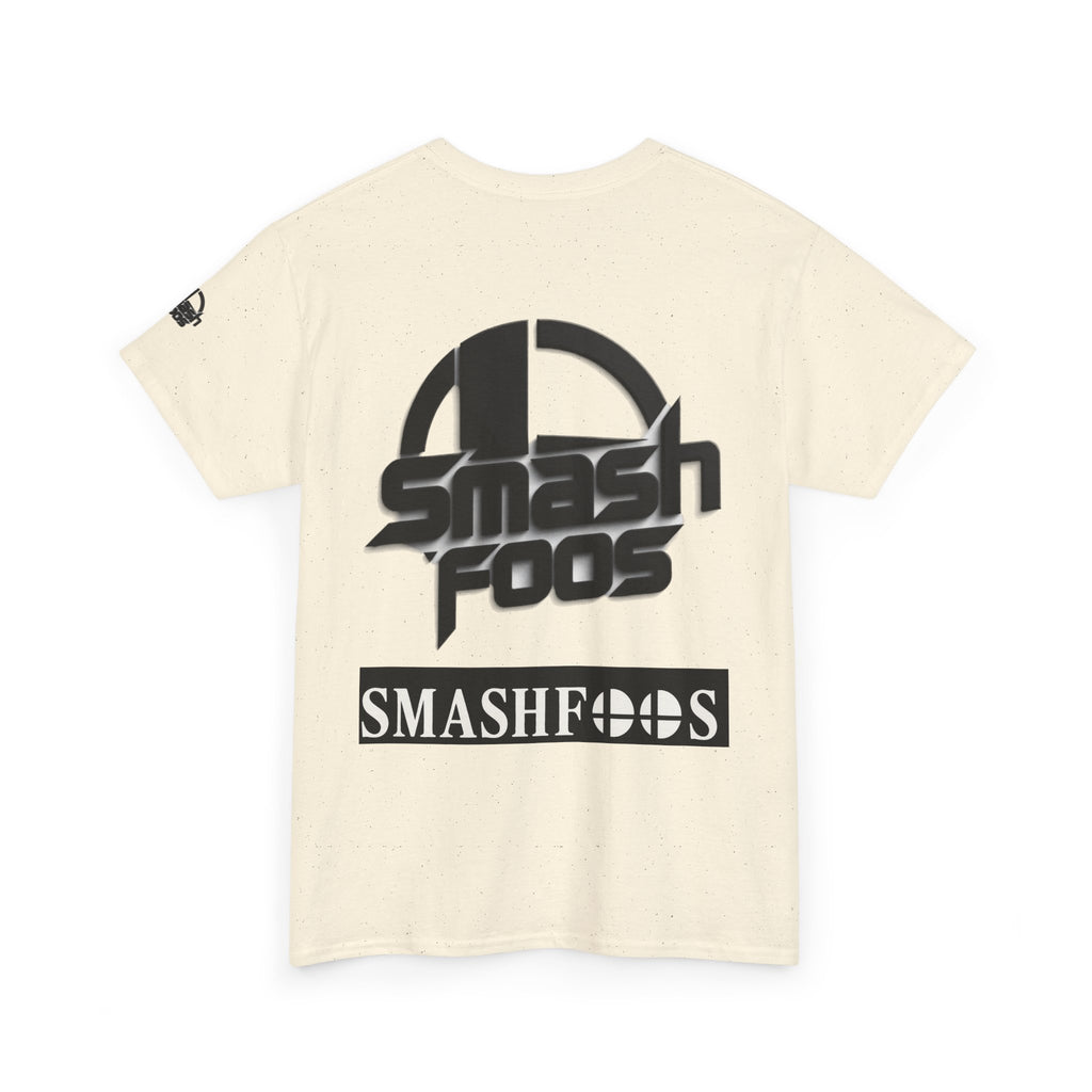 SmashFoos Logo T‑Shirt — Retro Gaming Smash Emblem Tee