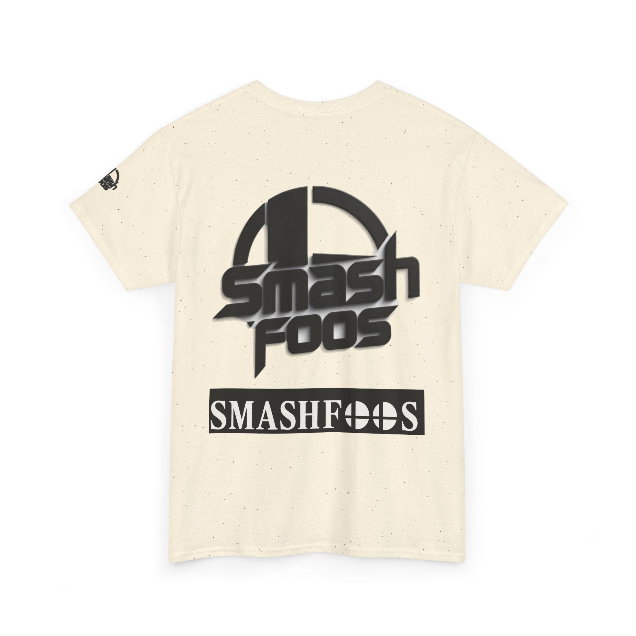 SmashFoos Logo T‑Shirt — Retro Gaming Smash Emblem Tee