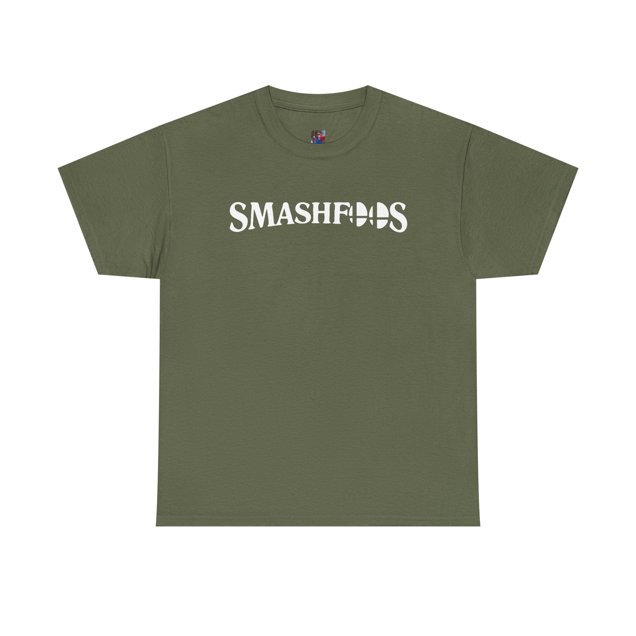 SmashFoos Logo T‑Shirt — Retro Gaming Smash Emblem Tee