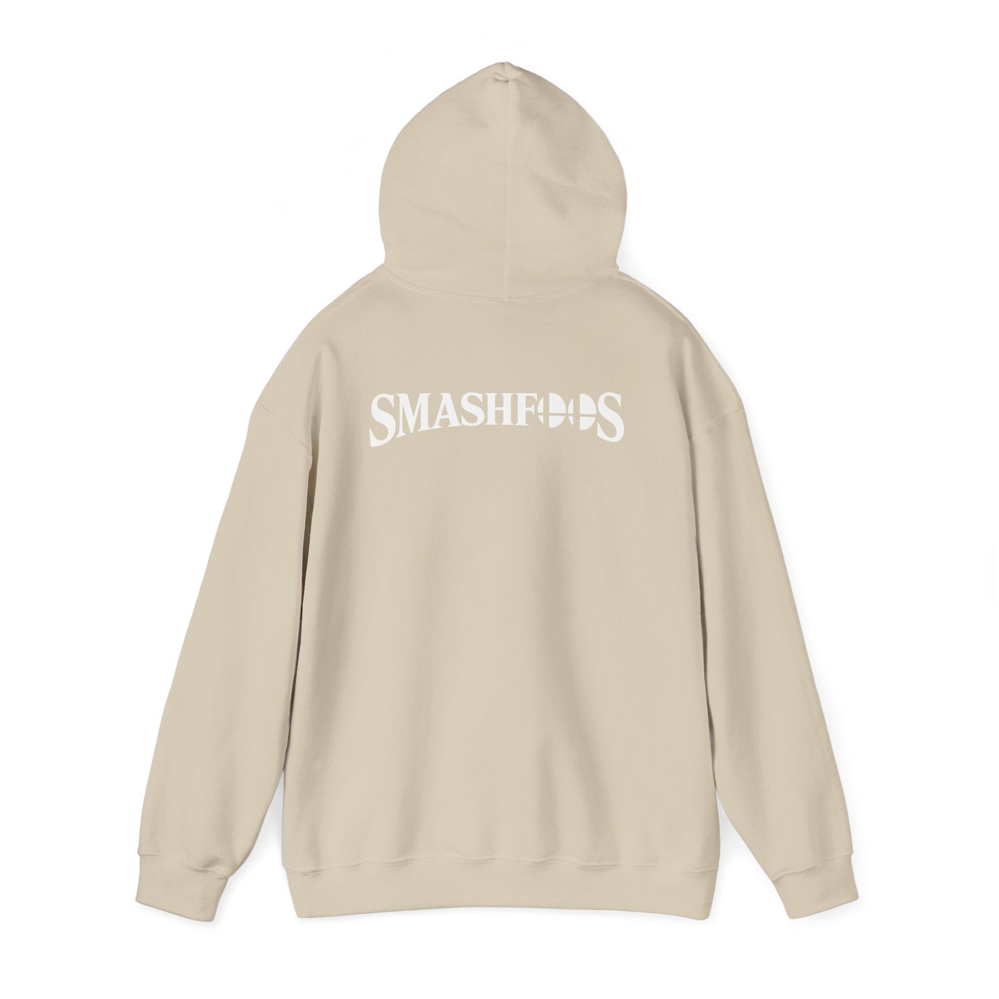 Smashtoos Logo Hoodie — Streetwear Graphic Pullover with Sleeve and Back Print