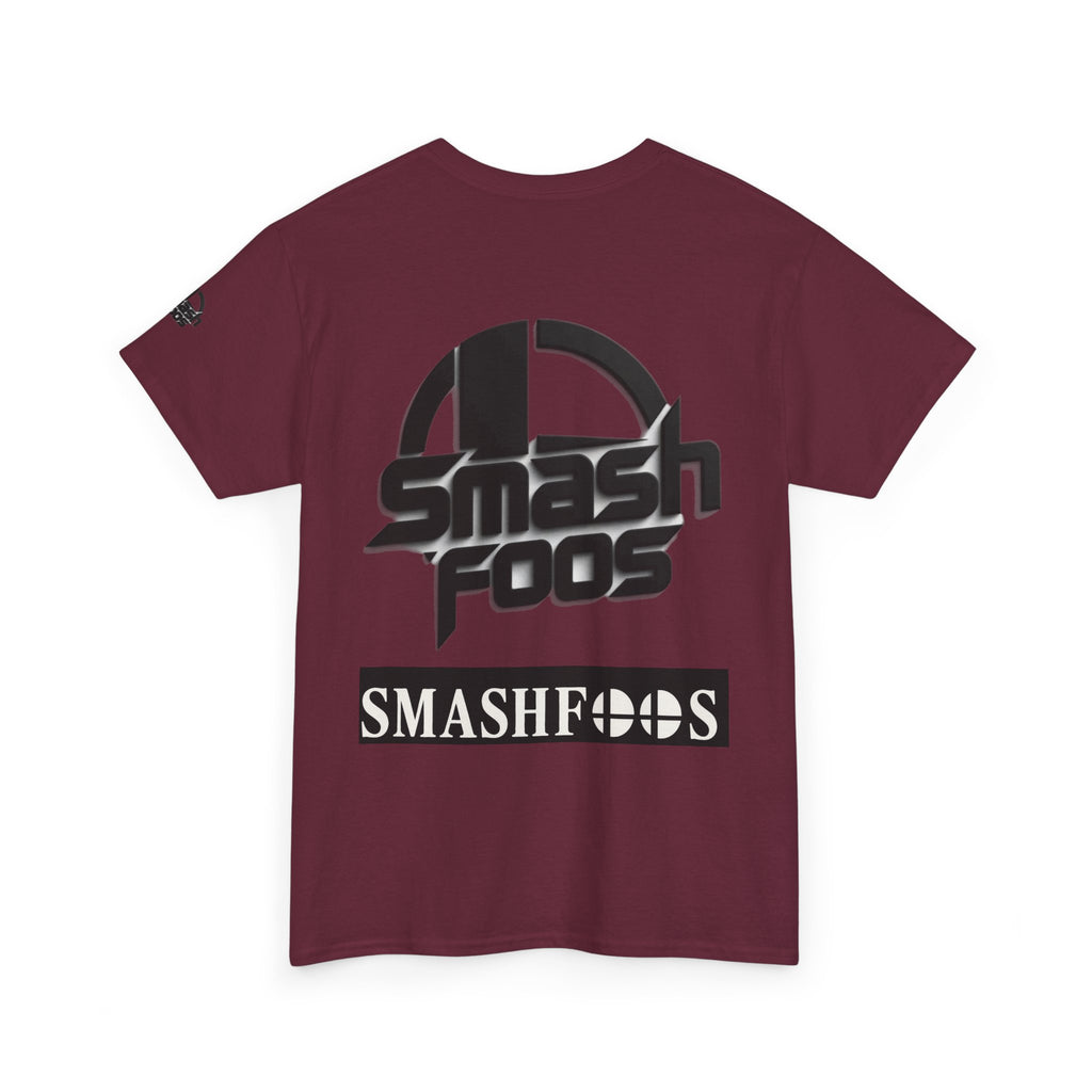 SmashFoos Logo T‑Shirt — Retro Gaming Smash Emblem Tee