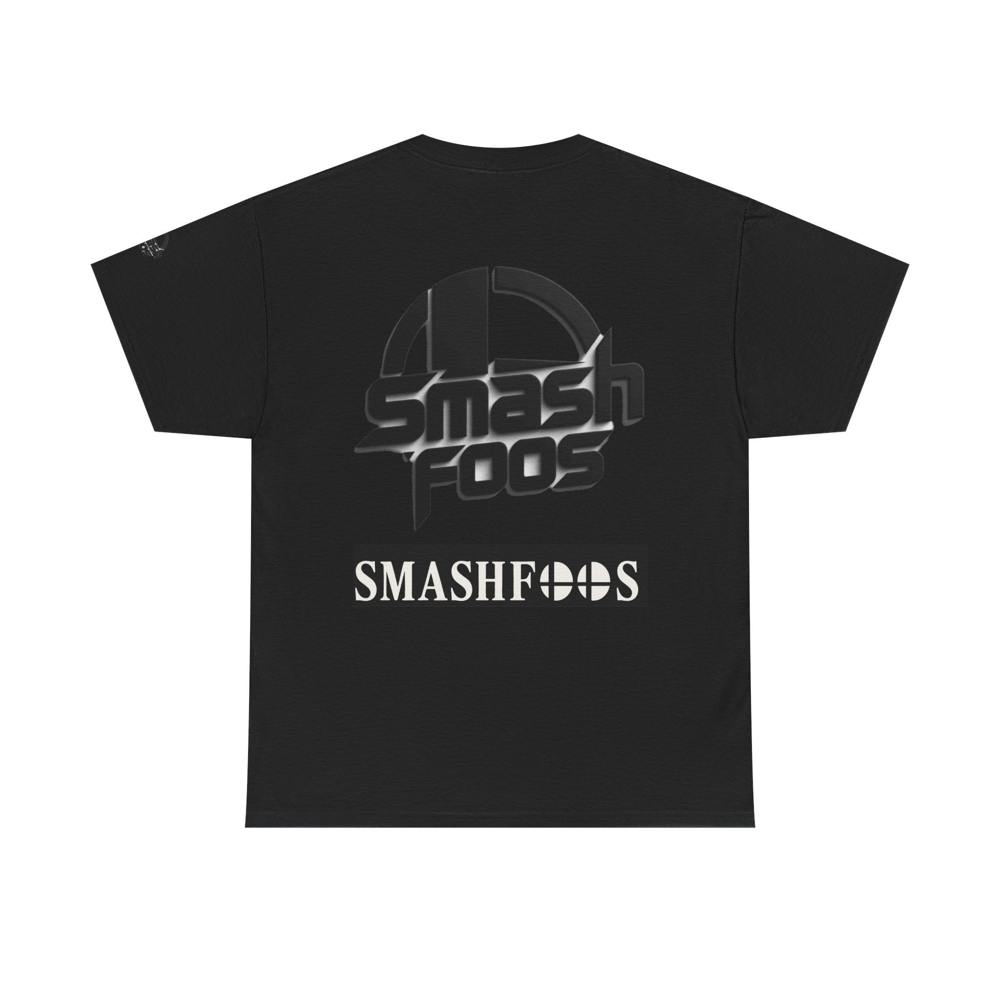 SmashFoos Logo T‑Shirt — Retro Gaming Smash Emblem Tee