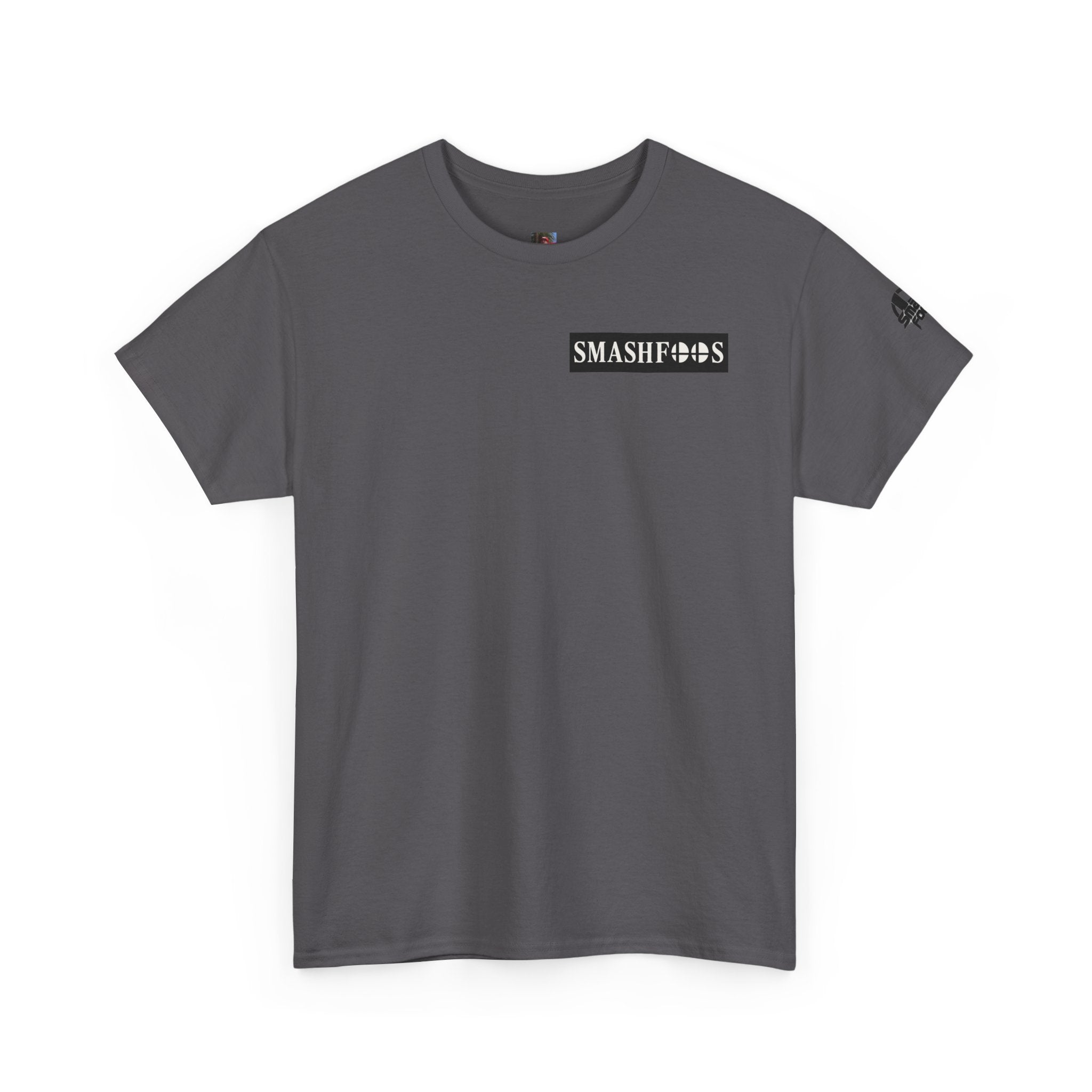 SmashFoos Logo T‑Shirt — Retro Gaming Smash Emblem Tee