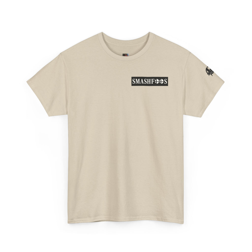 SmashFoos Logo T‑Shirt — Retro Gaming Smash Emblem Tee