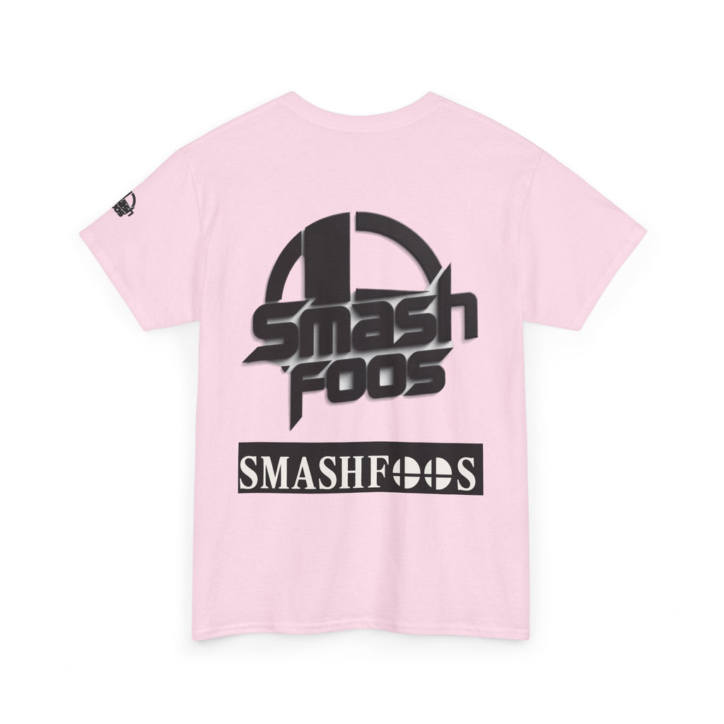 SmashFoos Logo T‑Shirt — Retro Gaming Smash Emblem Tee