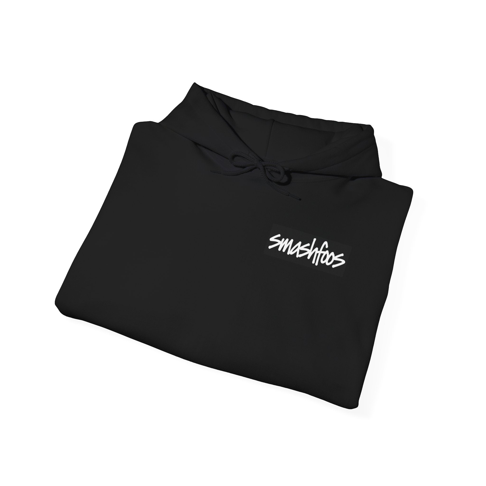 Smashtoos Logo Hoodie — Streetwear Graphic Pullover with Sleeve and Back Print