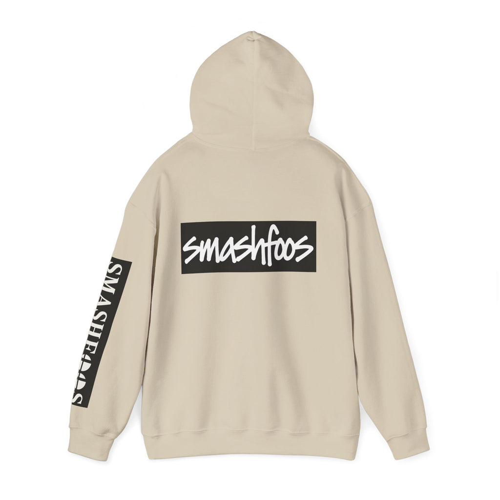 Smashtoos Logo Hoodie — Streetwear Graphic Pullover with Sleeve and Back Print