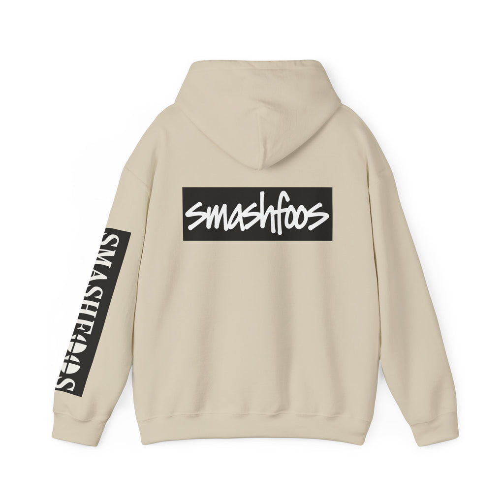 Smashtoos Logo Hoodie — Streetwear Graphic Pullover with Sleeve and Back Print
