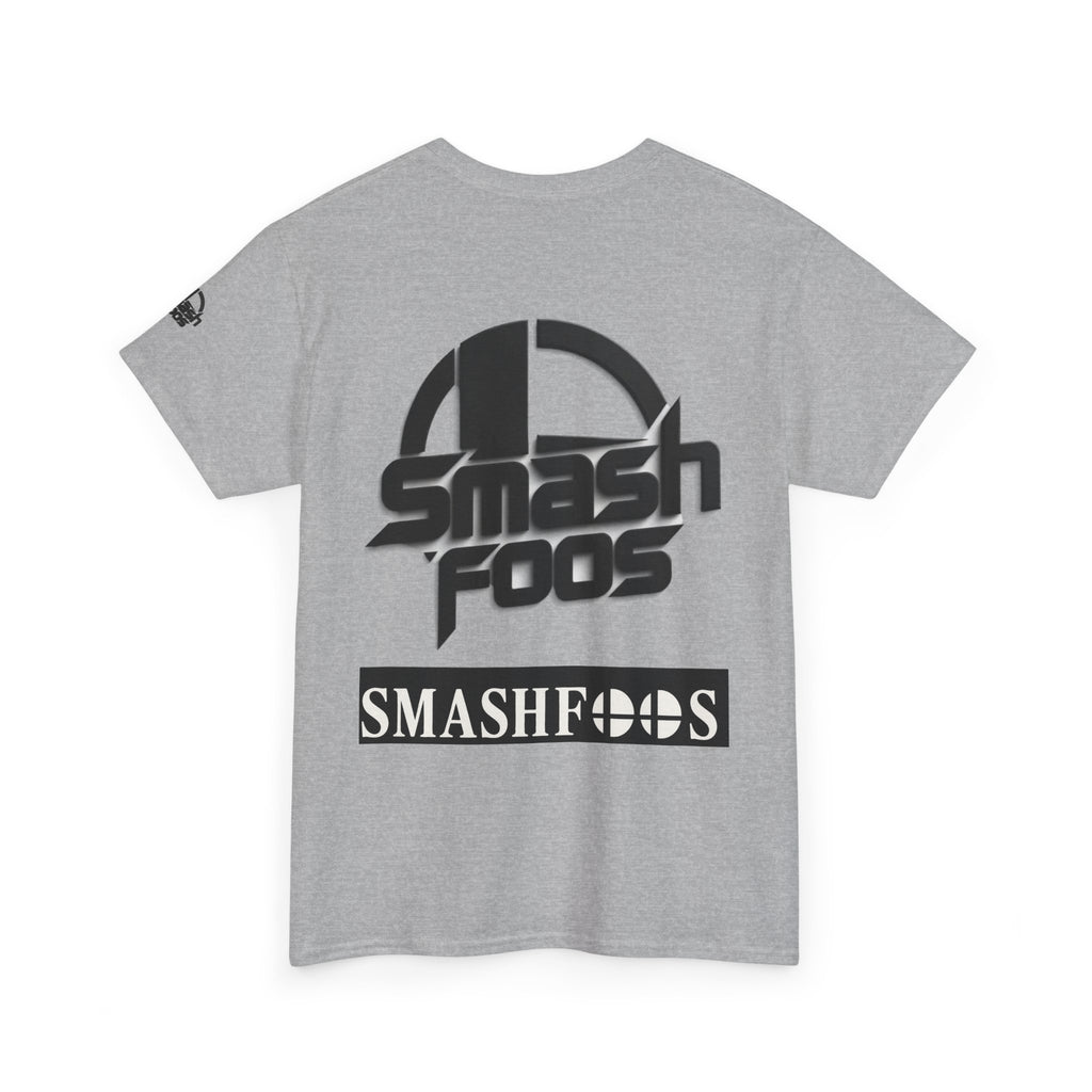 SmashFoos Logo T‑Shirt — Retro Gaming Smash Emblem Tee