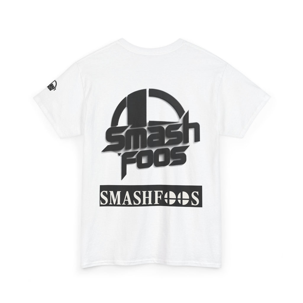 SmashFoos Logo T‑Shirt — Retro Gaming Smash Emblem Tee
