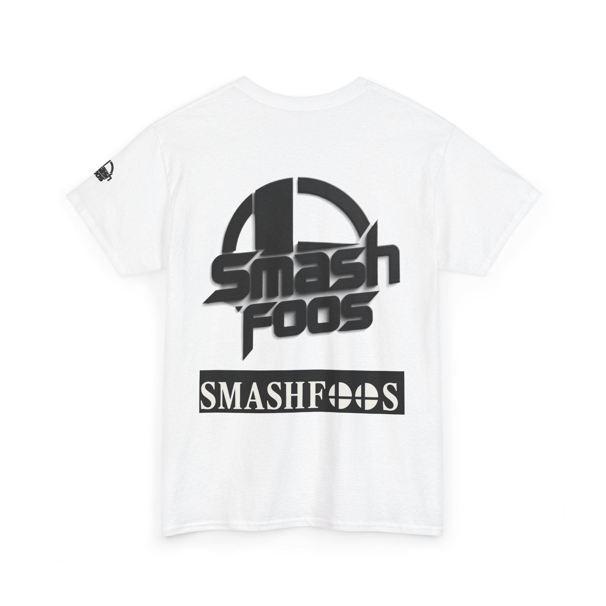 SmashFoos Logo T‑Shirt — Retro Gaming Smash Emblem Tee