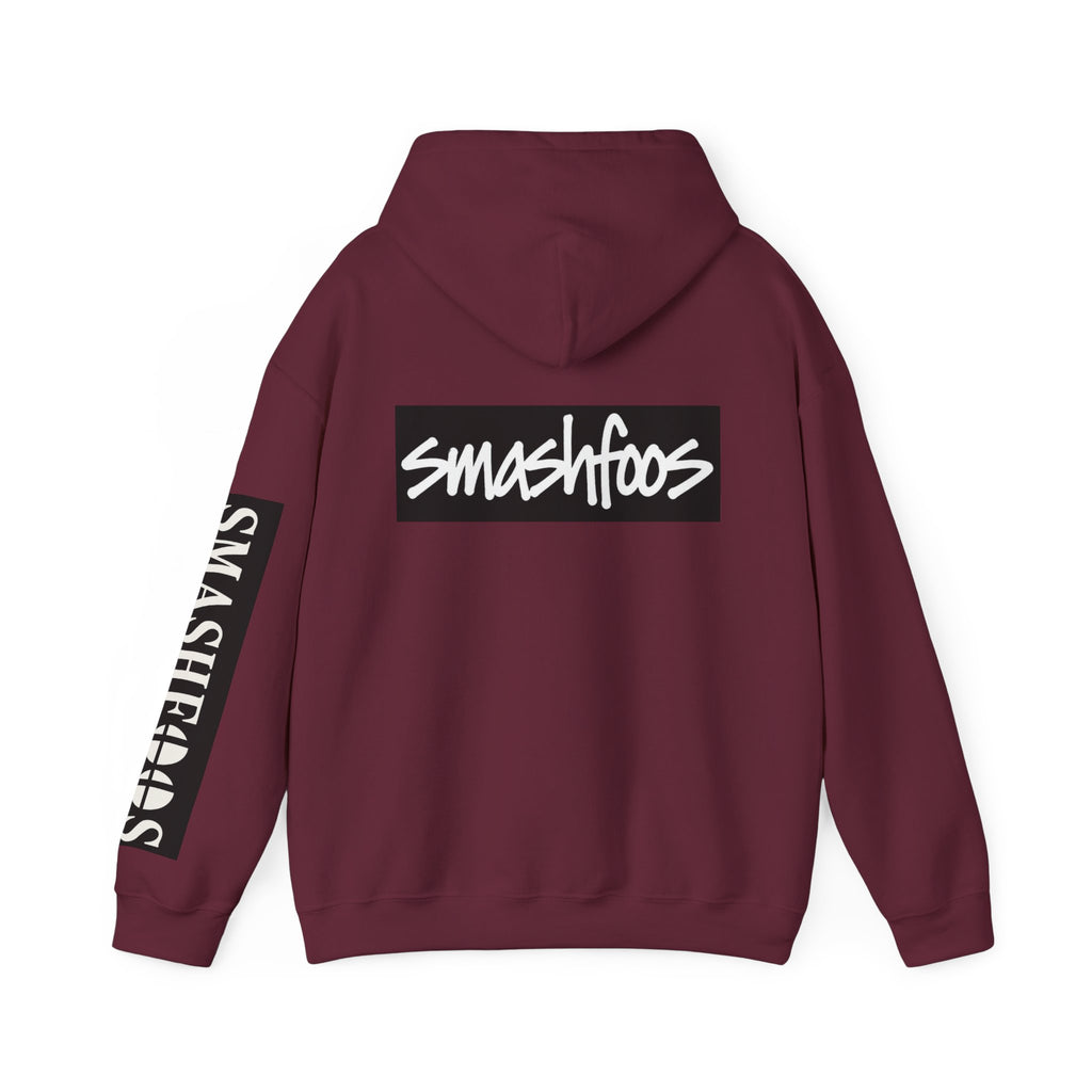 Smashtoos Logo Hoodie — Streetwear Graphic Pullover with Sleeve and Back Print