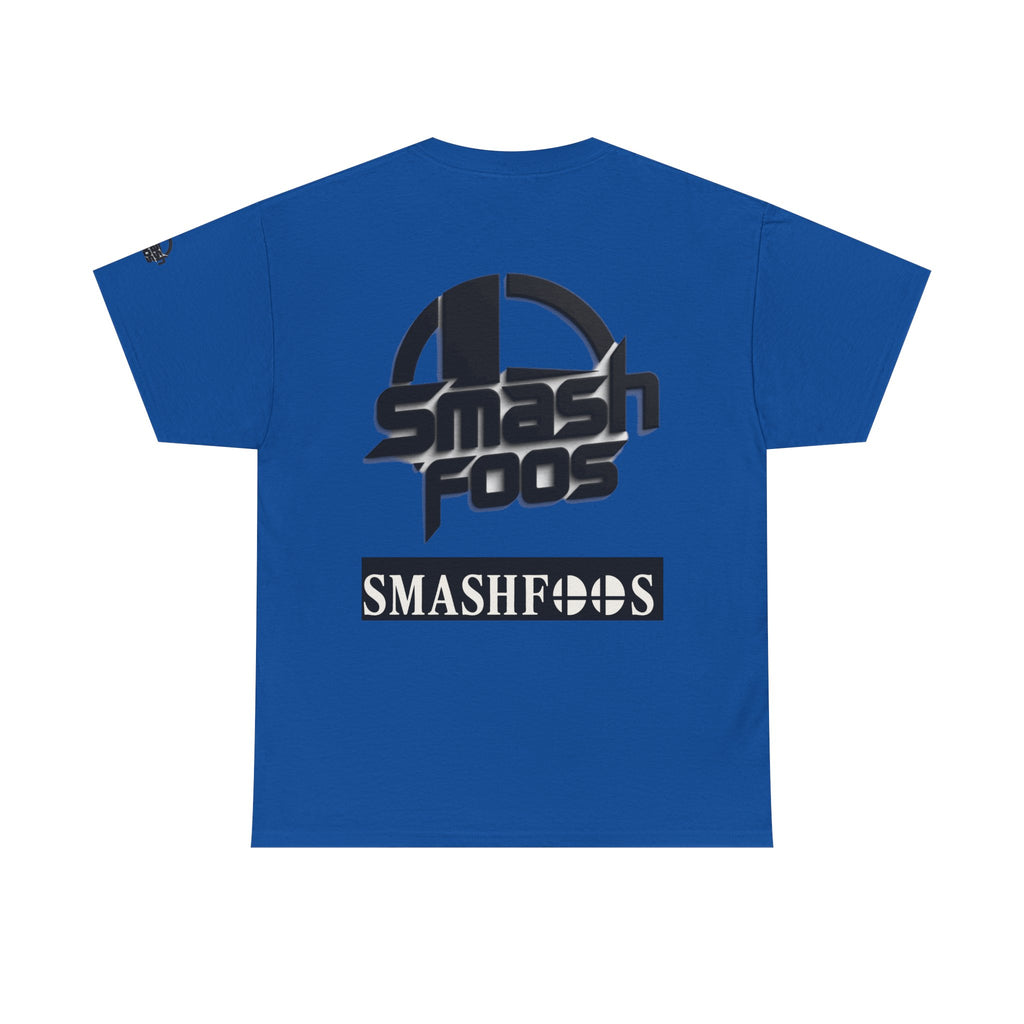 SmashFoos Logo T‑Shirt — Retro Gaming Smash Emblem Tee