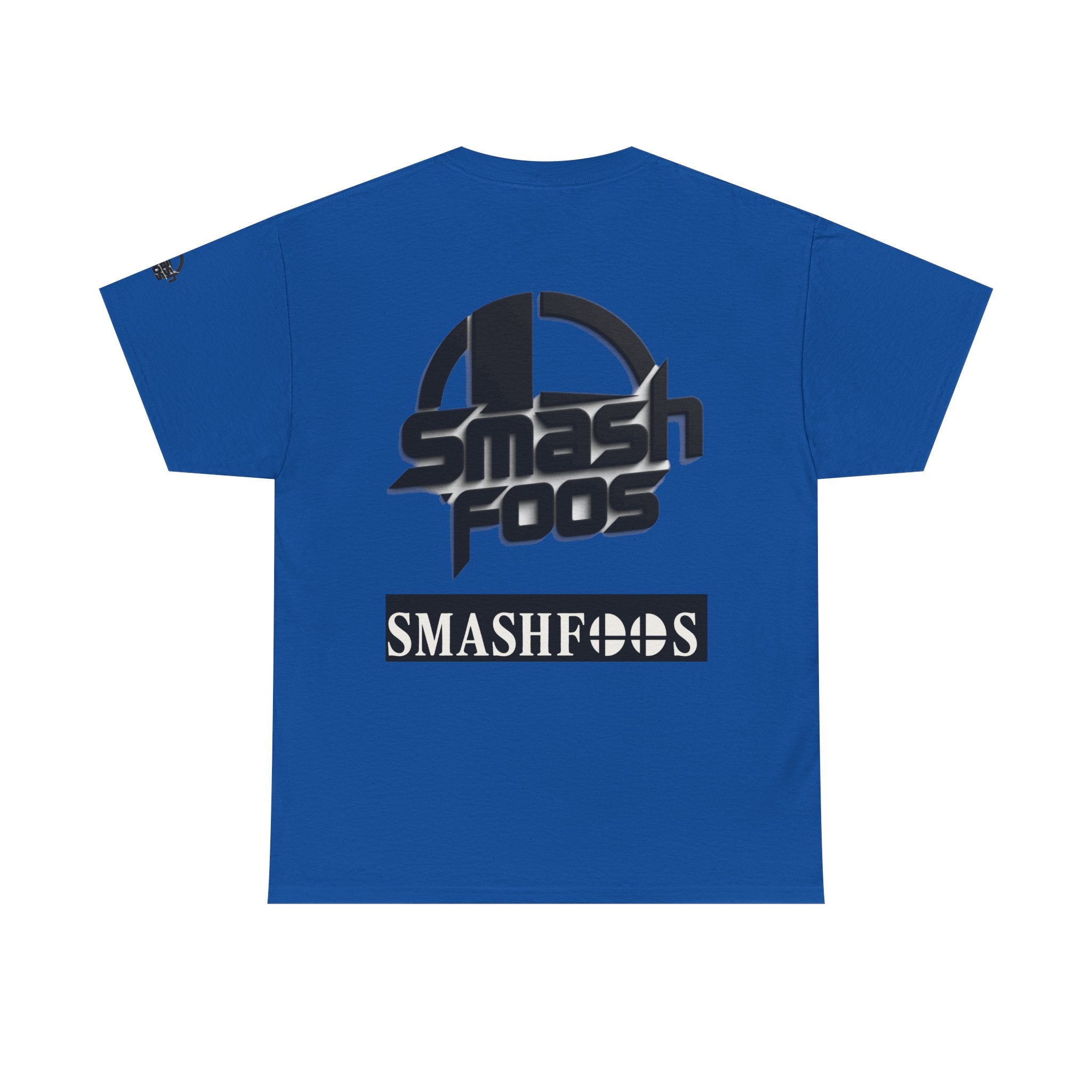 SmashFoos Logo T‑Shirt — Retro Gaming Smash Emblem Tee