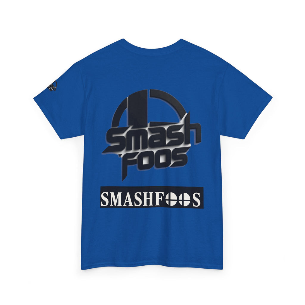 SmashFoos Logo T‑Shirt — Retro Gaming Smash Emblem Tee