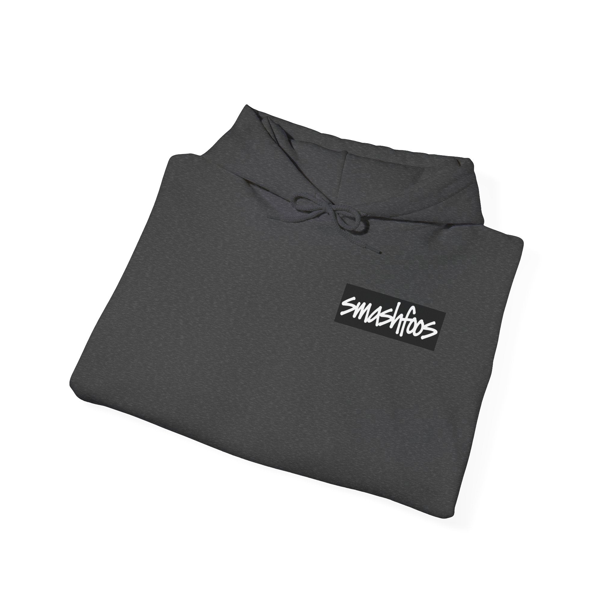 Smashtoos Logo Hoodie — Streetwear Graphic Pullover with Sleeve and Back Print