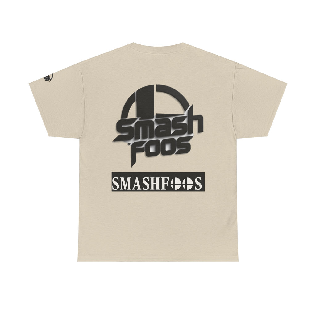 SmashFoos Logo T‑Shirt — Retro Gaming Smash Emblem Tee