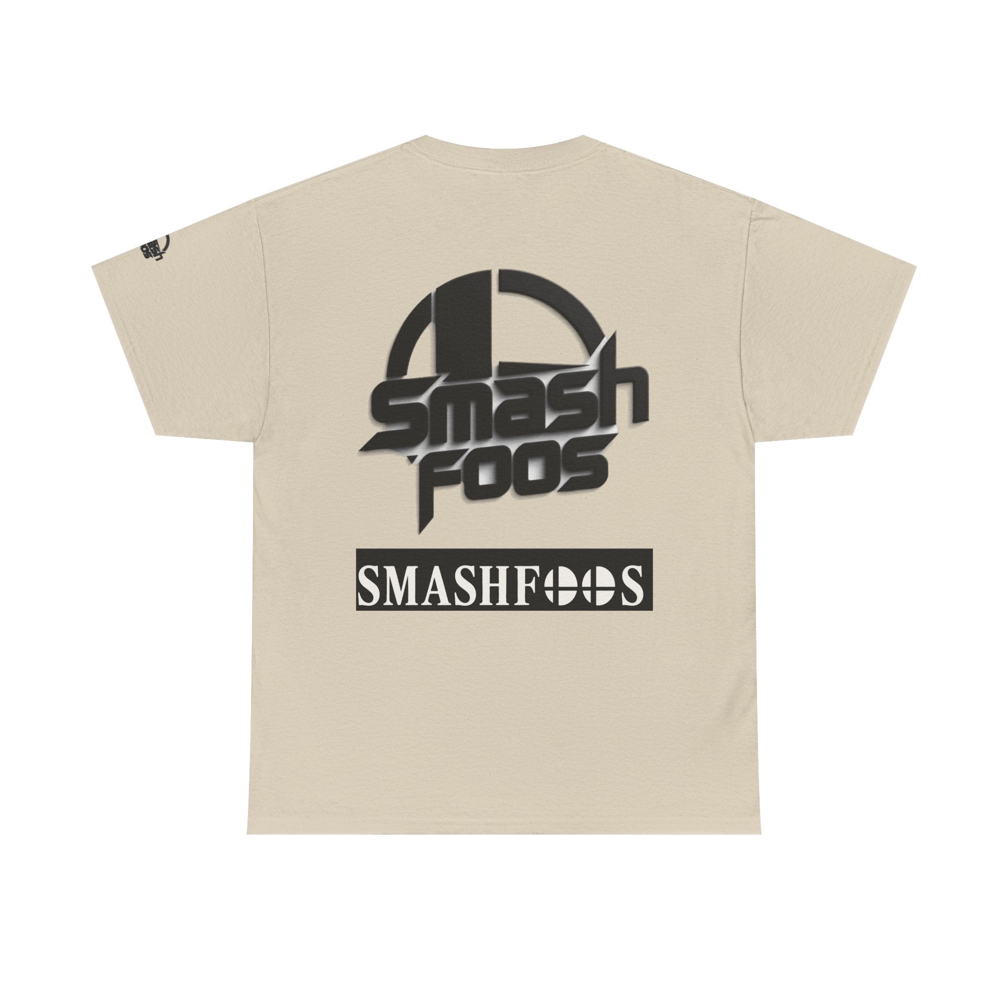 SmashFoos Logo T‑Shirt — Retro Gaming Smash Emblem Tee