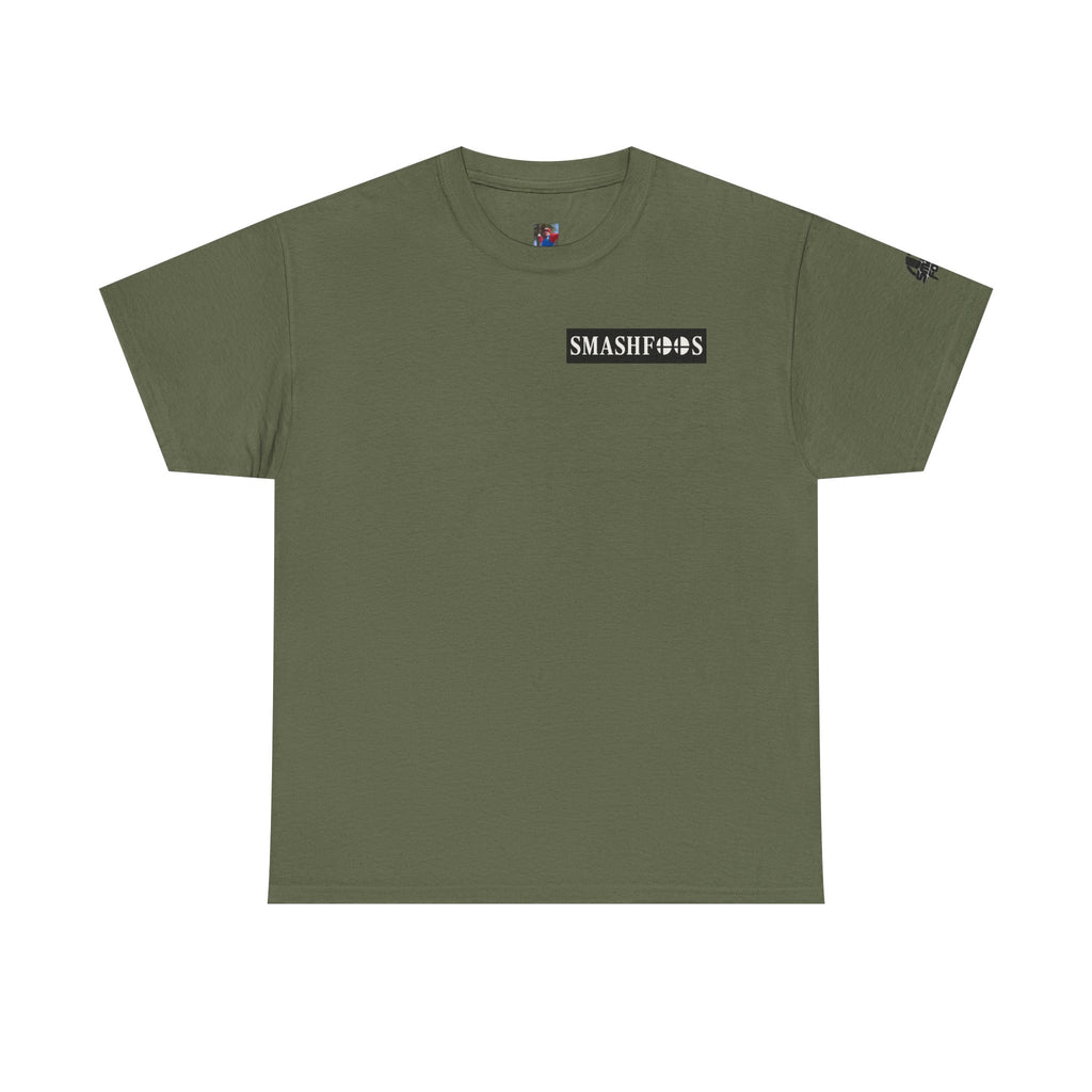 SmashFoos Logo T‑Shirt — Retro Gaming Smash Emblem Tee